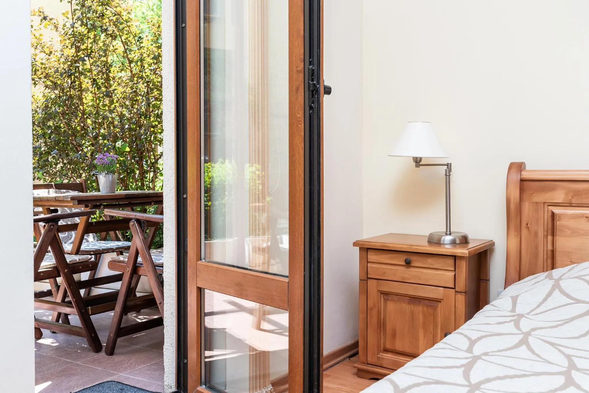 Balcony/Terrace, Bed in Garden of Eden Complex