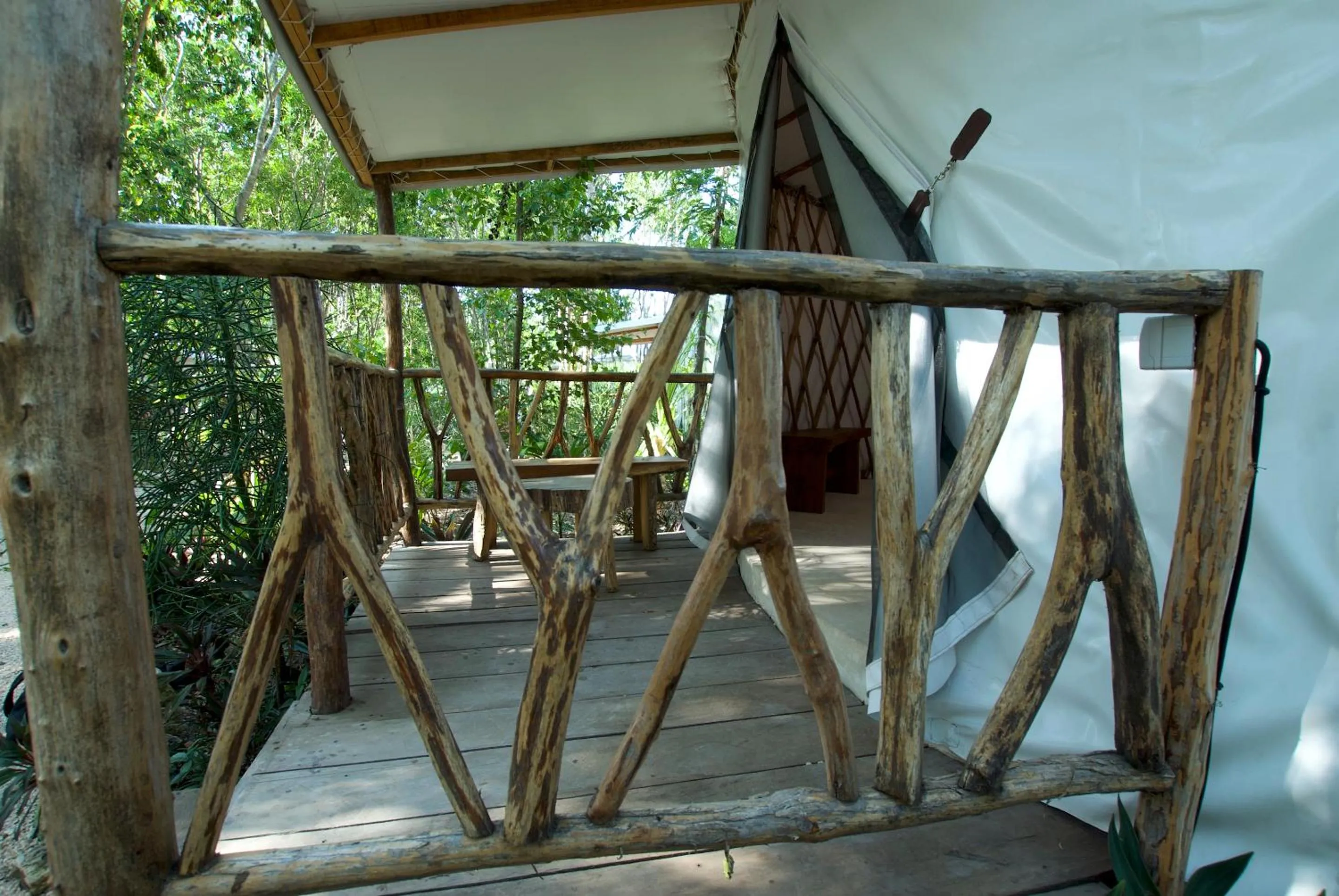 Balcony/Terrace in Huaya Camp
