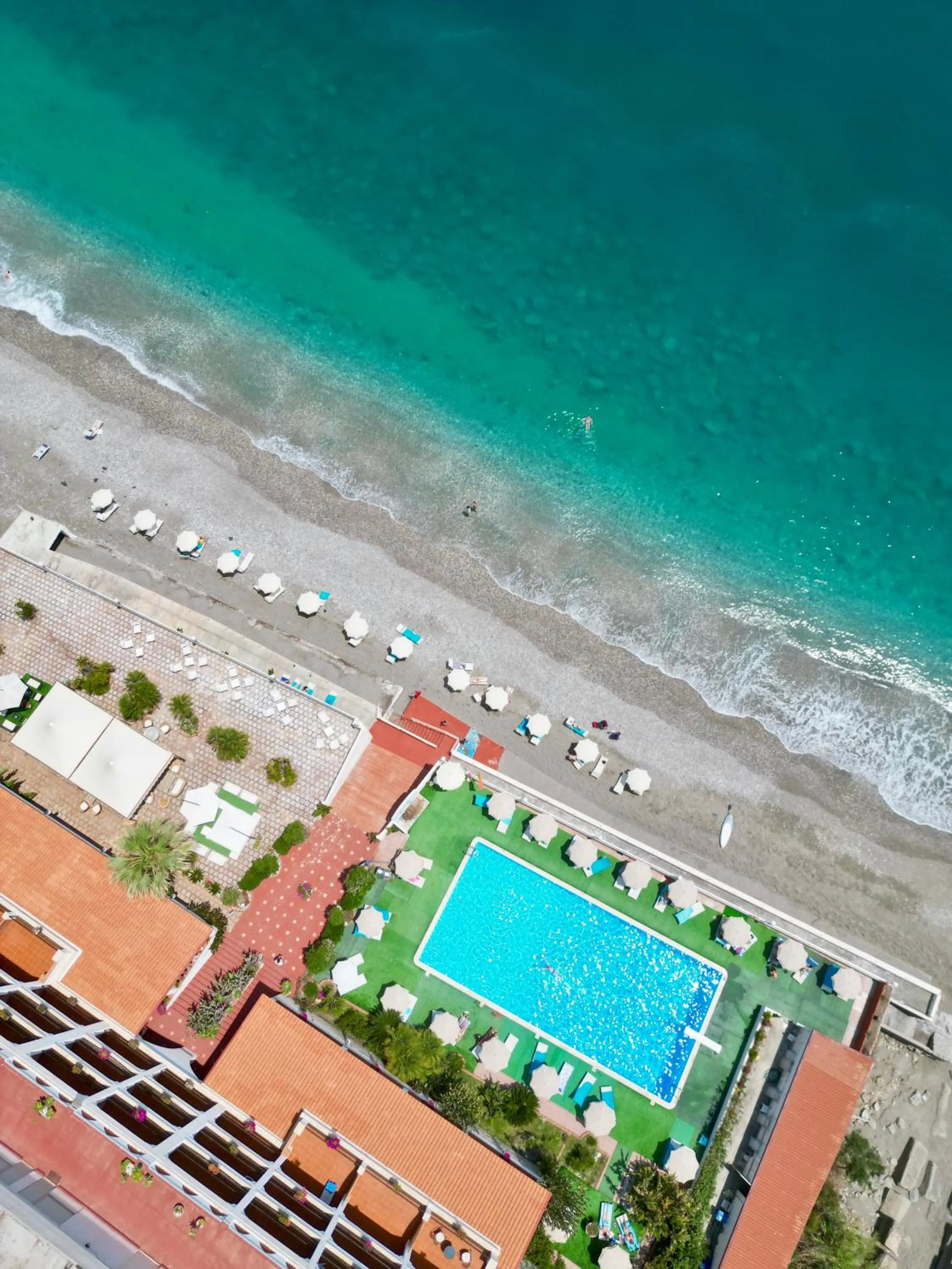 Swimming pool in Park Hotel Silemi