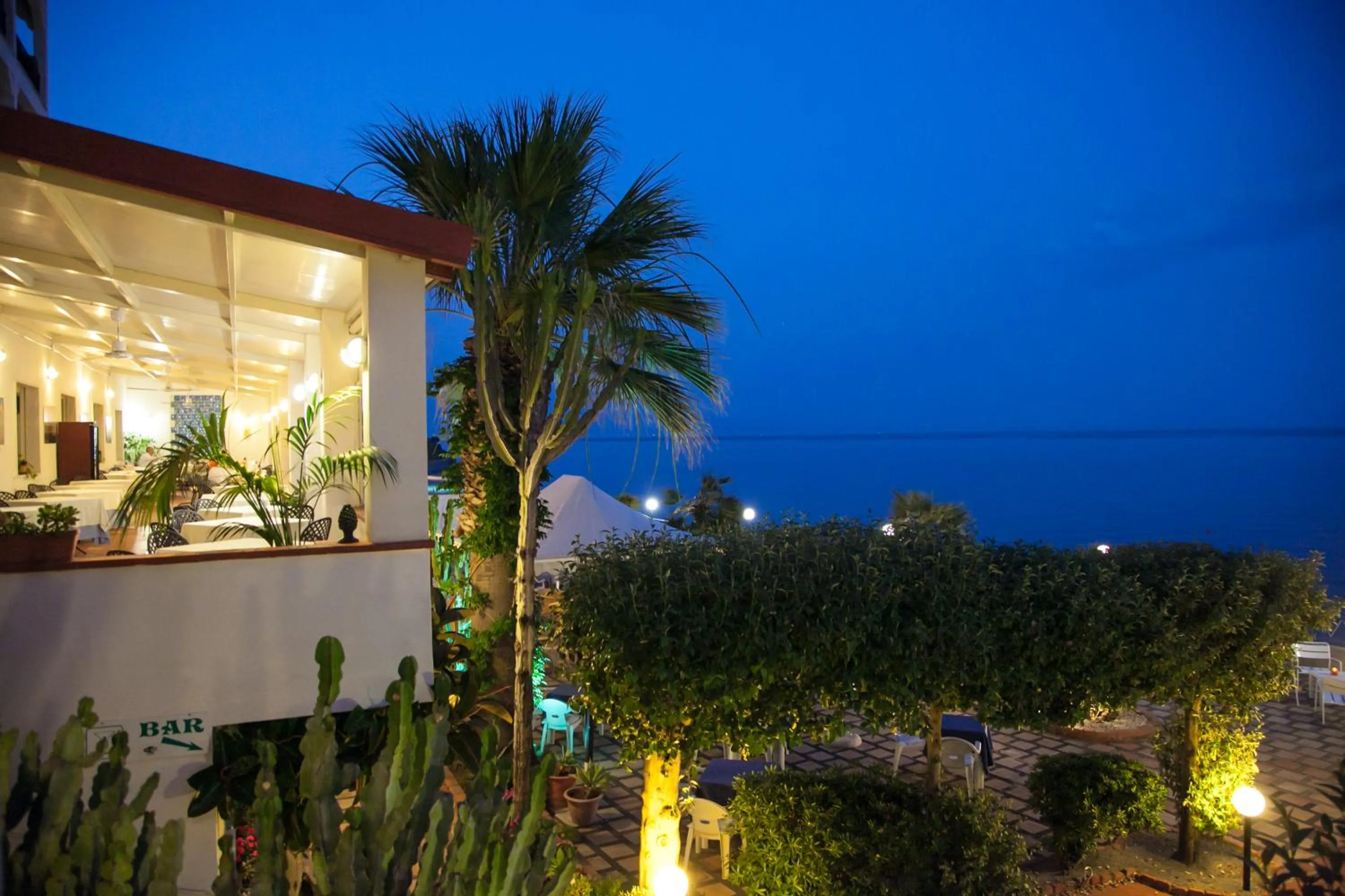 Garden in Park Hotel Silemi