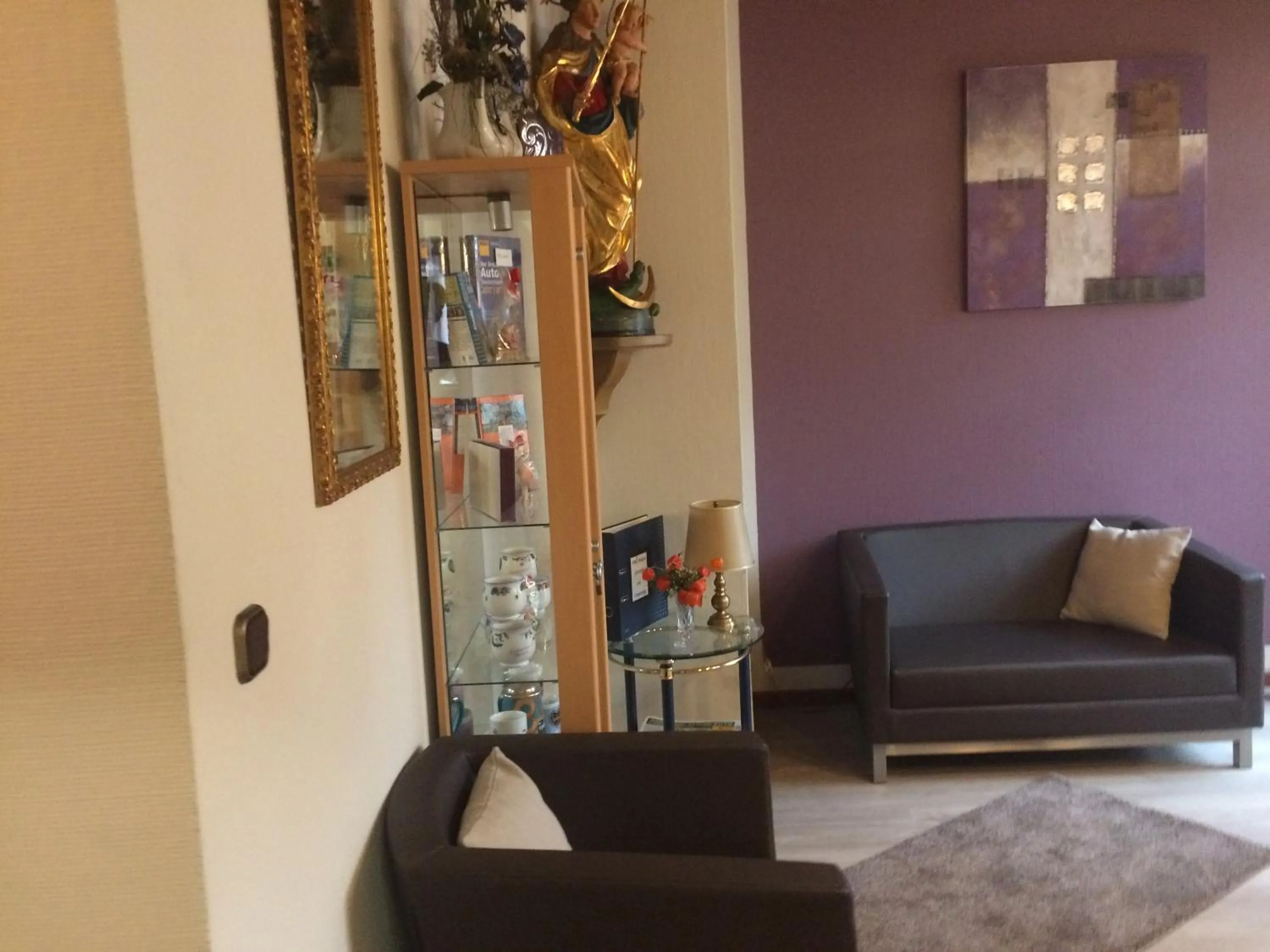 Lobby or reception in Hotel garni Fuchs