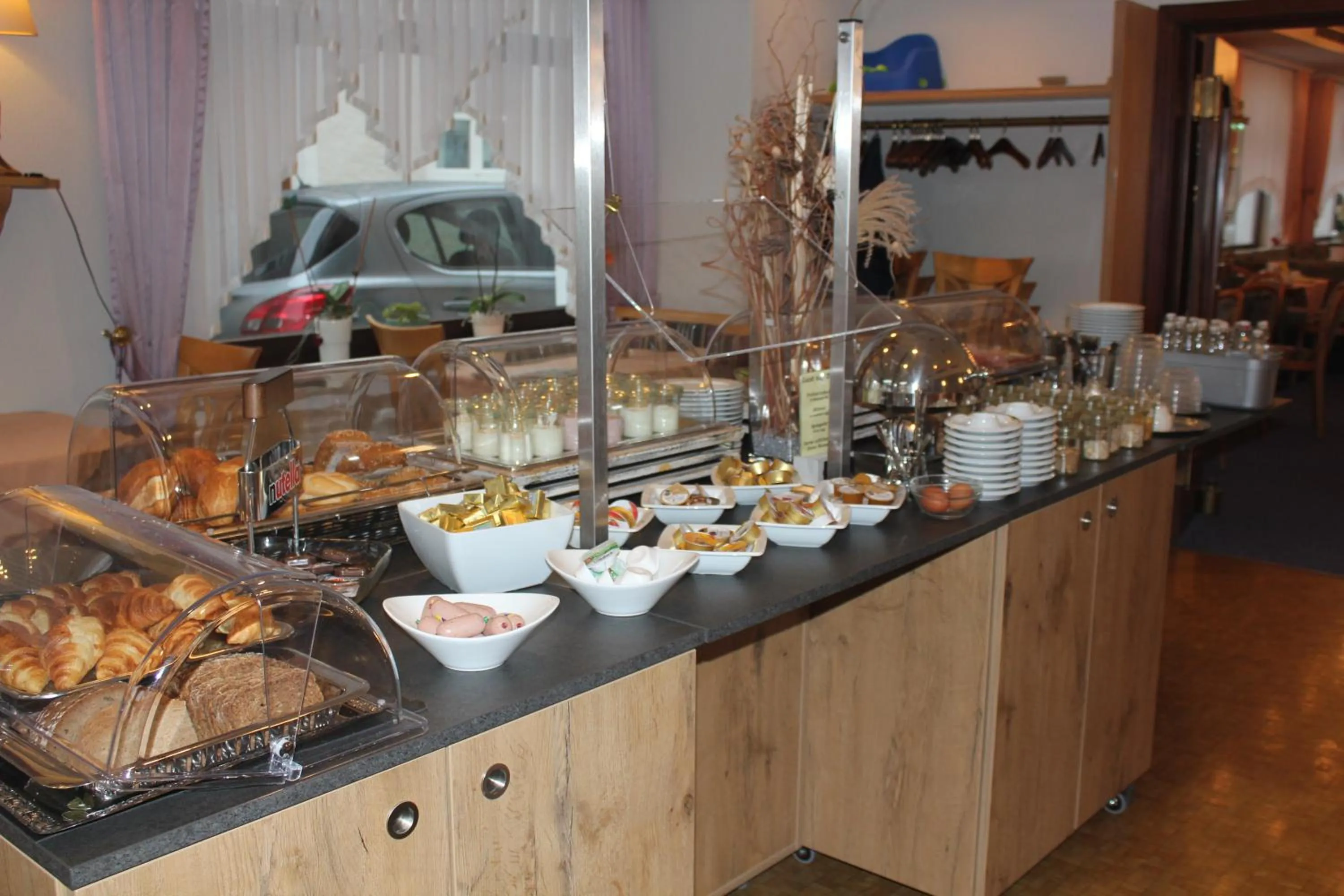 Buffet breakfast in Hotel garni Fuchs