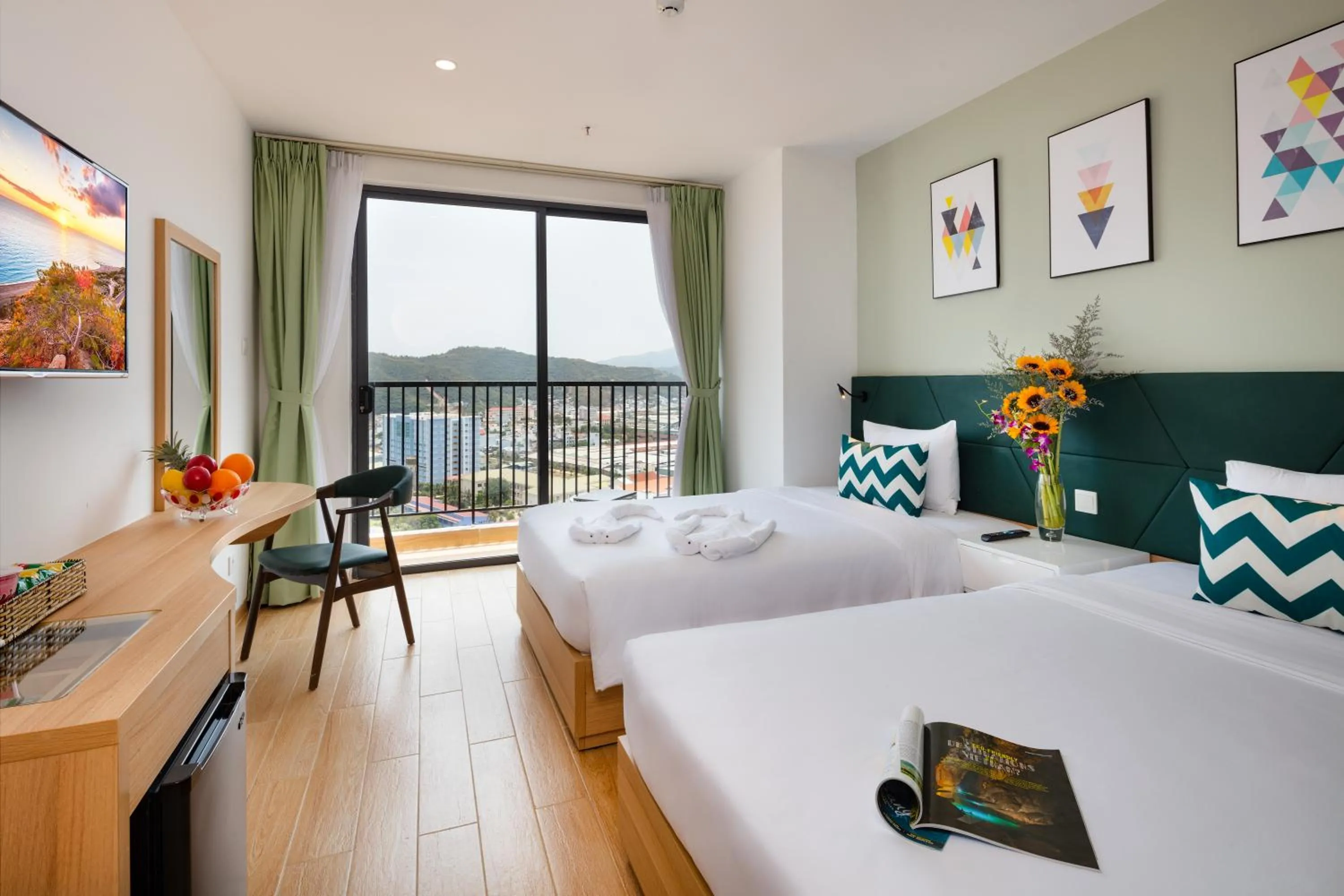 Photo of the whole room, Bed in Crown Hotel Nha Trang