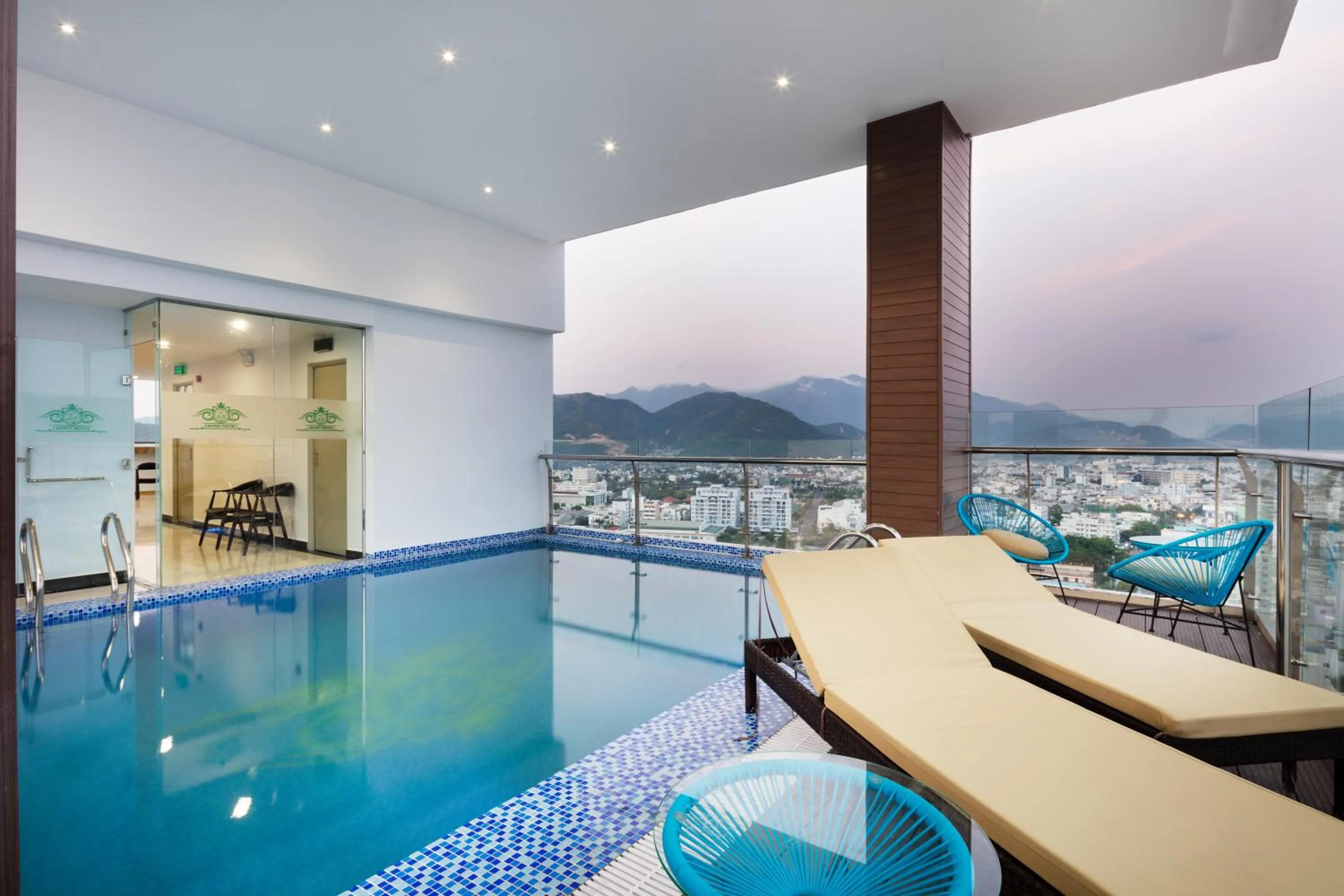Natural landscape in Crown Hotel Nha Trang