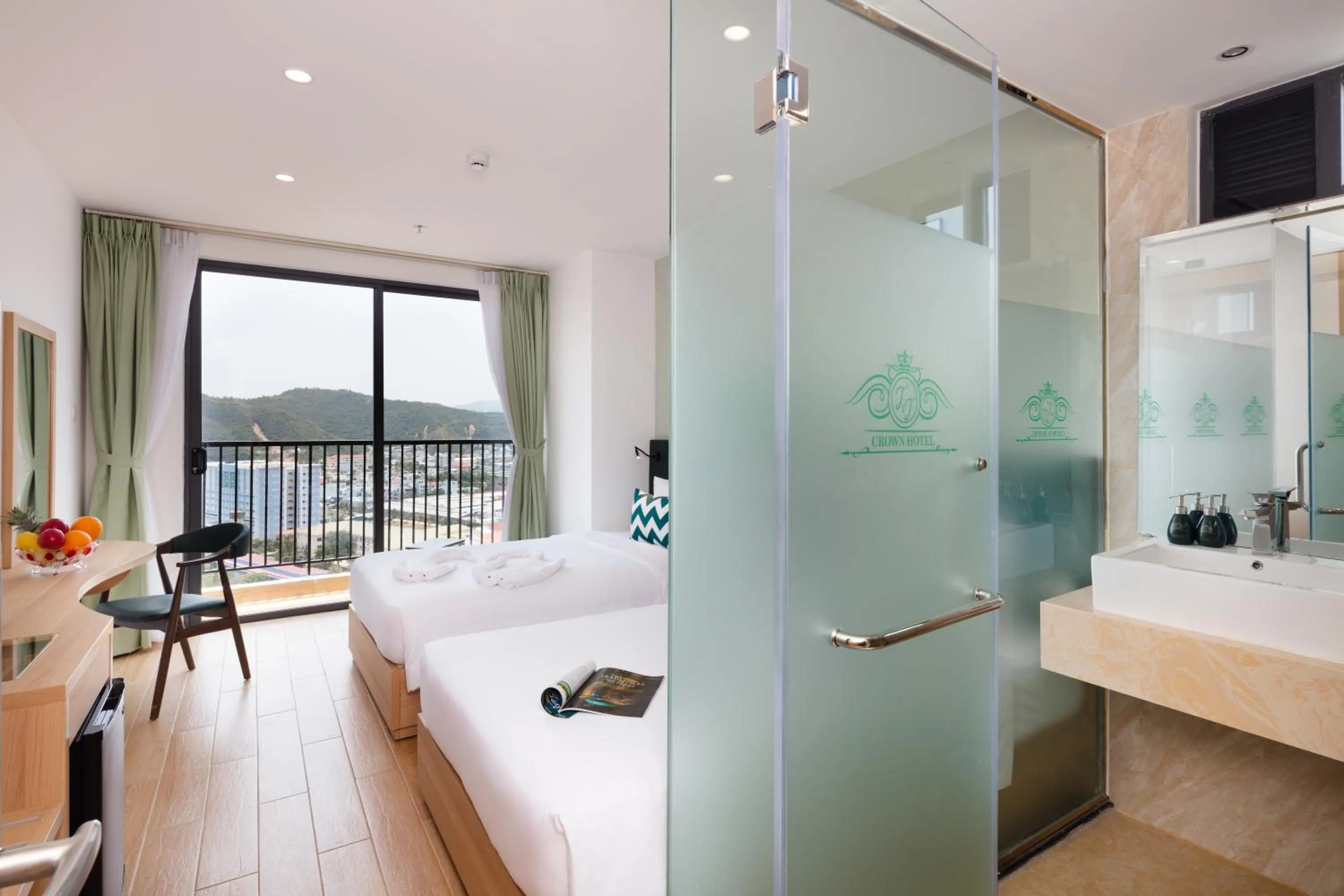 Bed in Crown Hotel Nha Trang