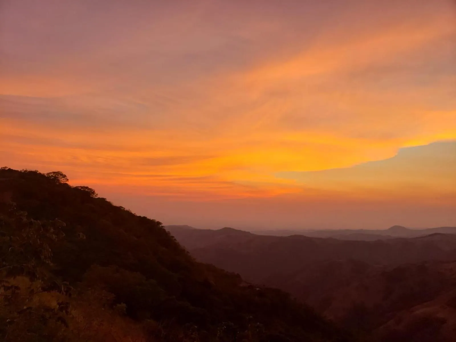 Sunset in El Sol Monteverde