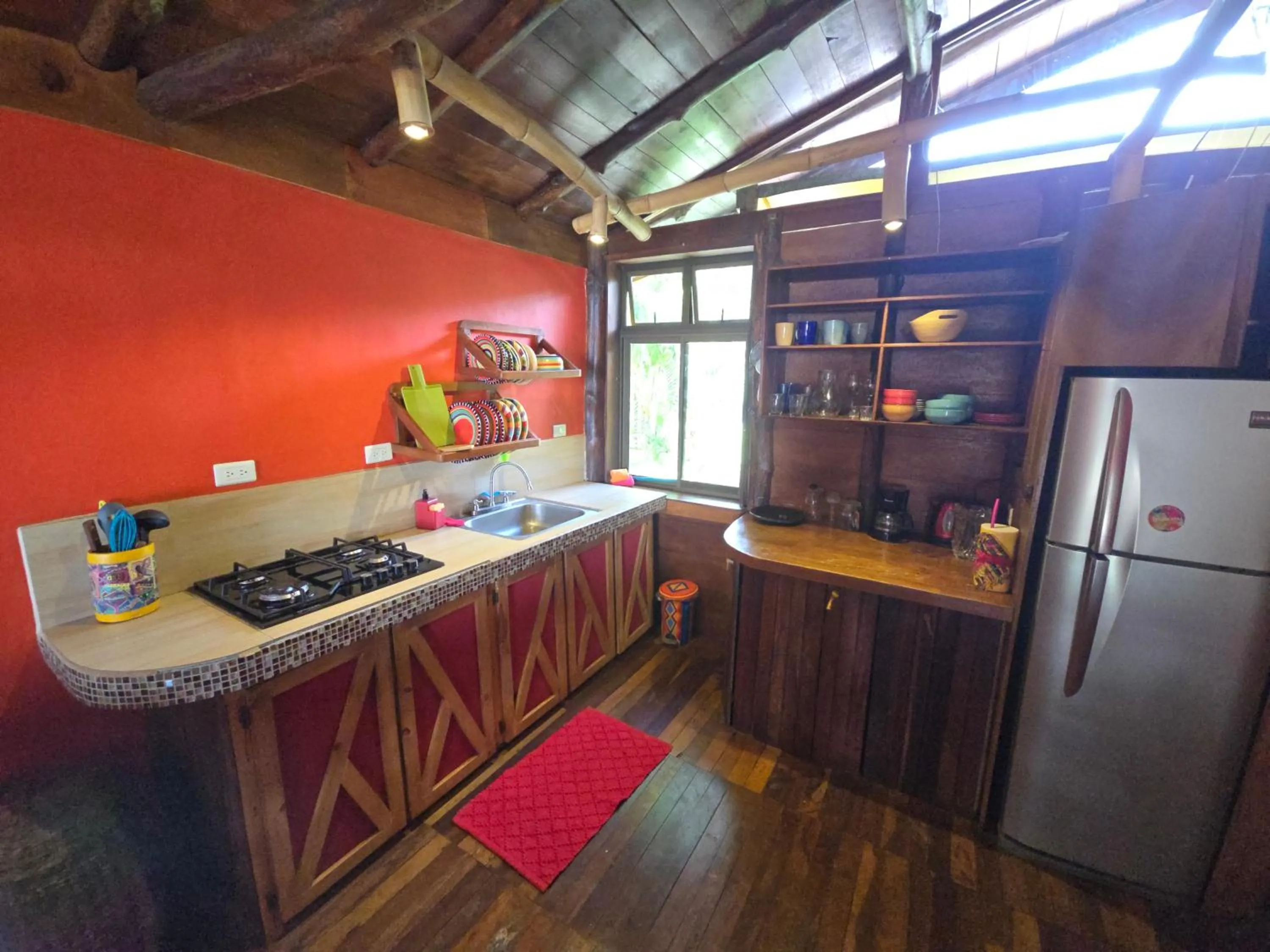 Garden view in El Sol Monteverde