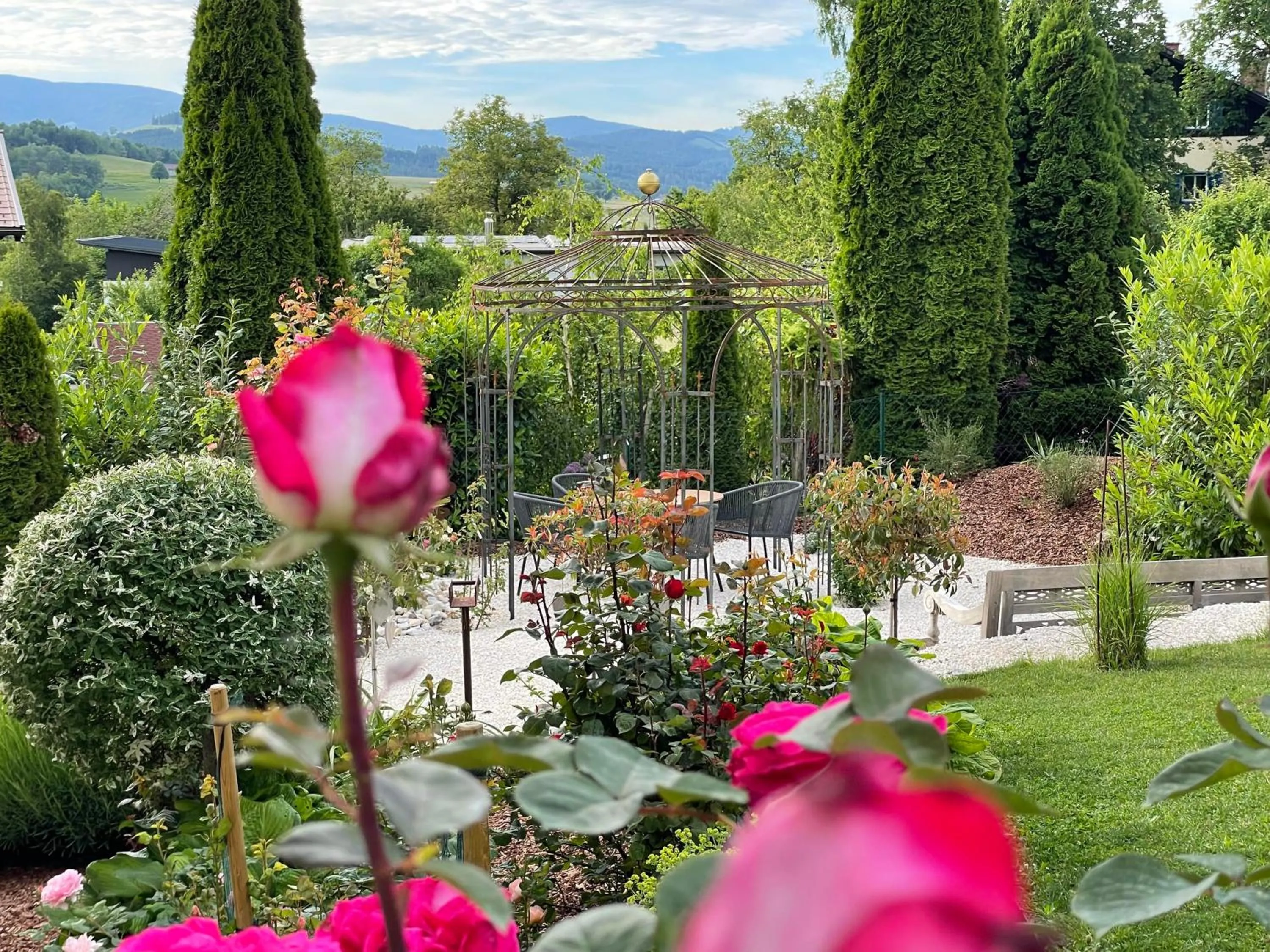 Garden in Bed and Breakfast Mittelkärnten