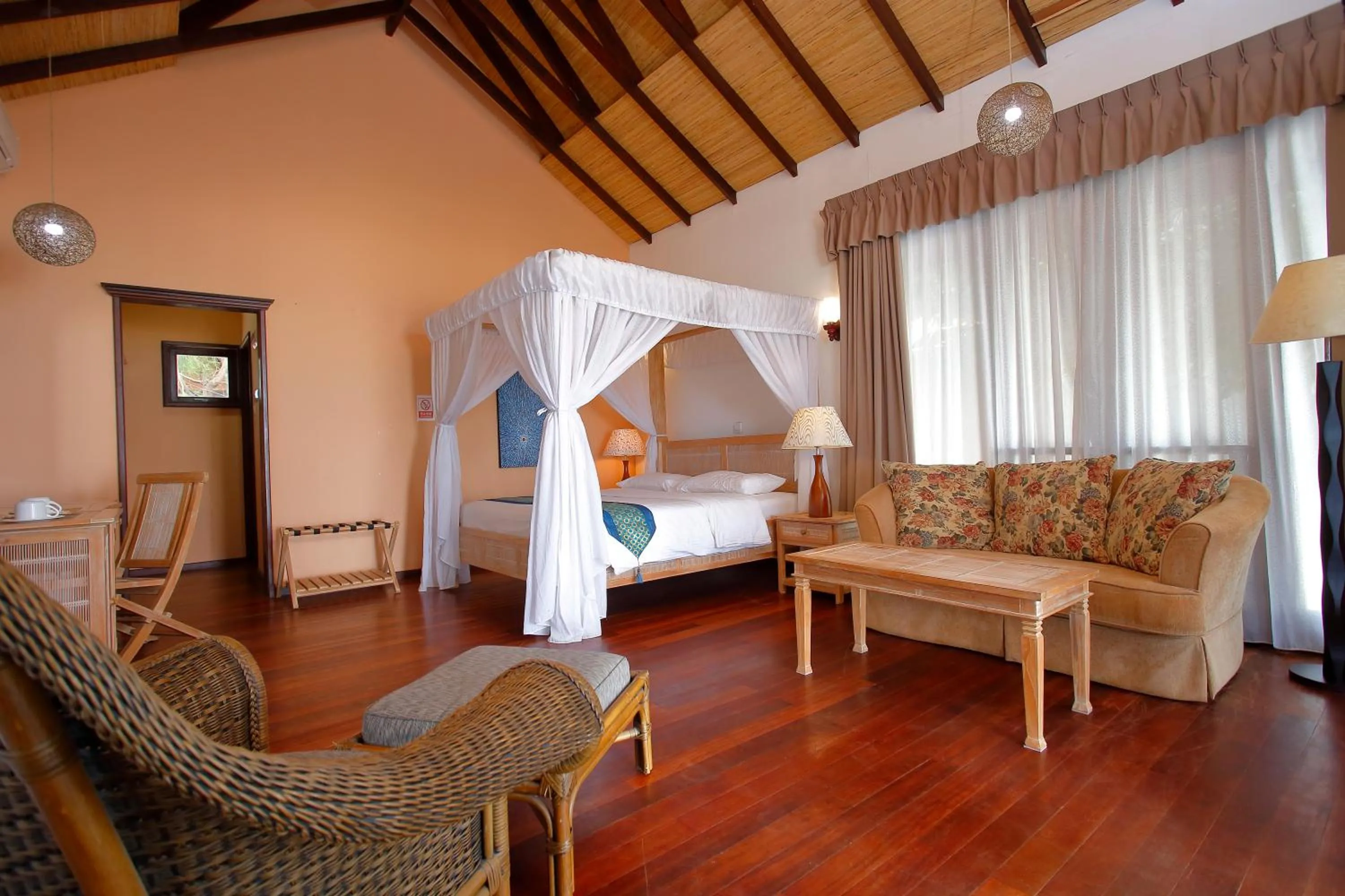 Bed in Sutera at Mantanani Island Resort & Spa