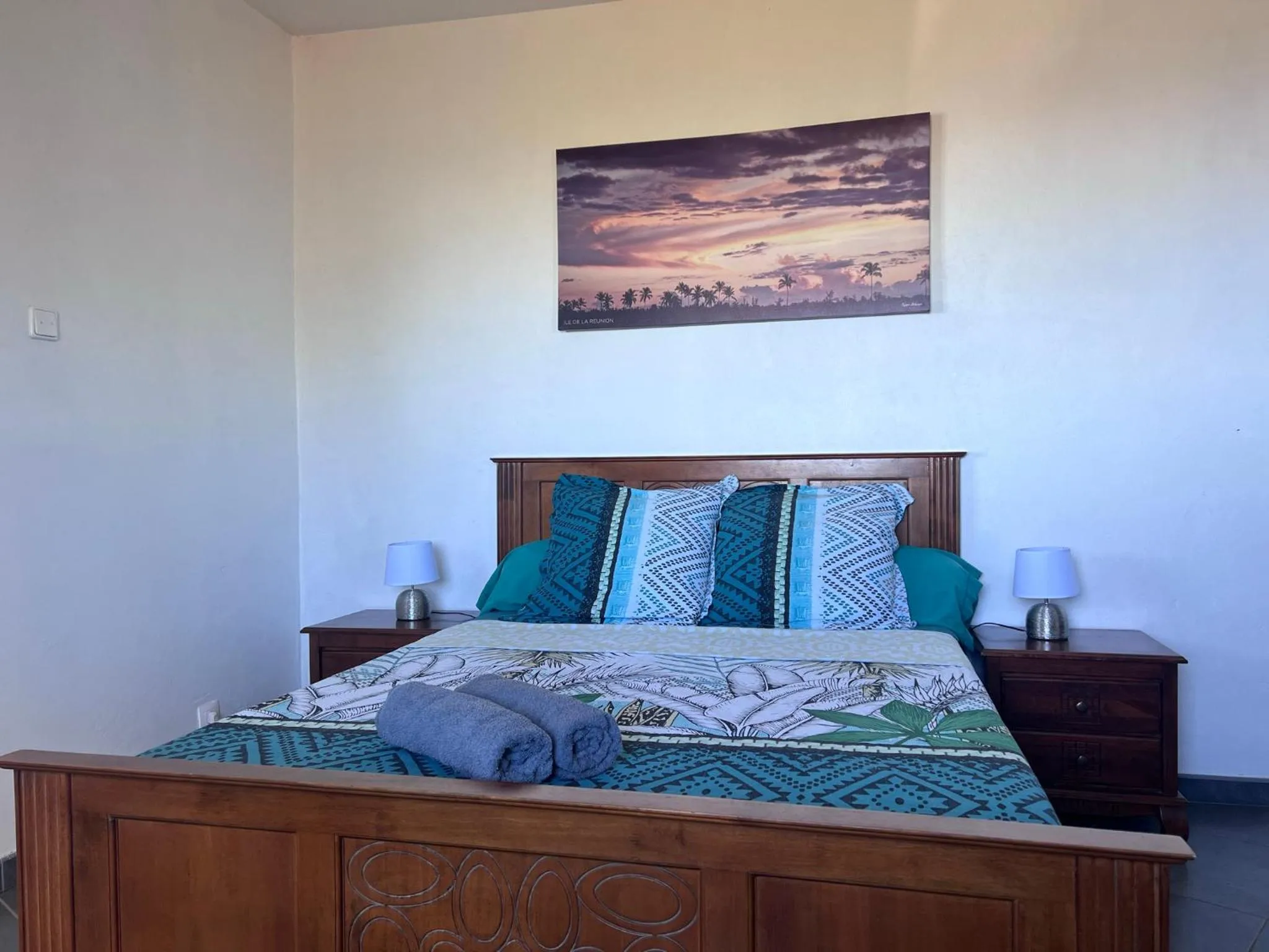 Bed in Ferme l'Eau de Coco