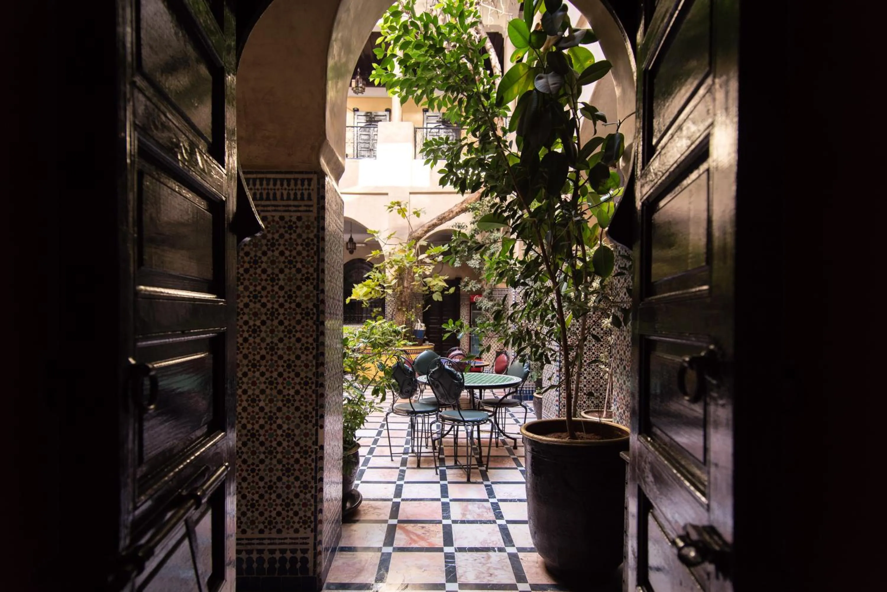 Patio in Riad Omar