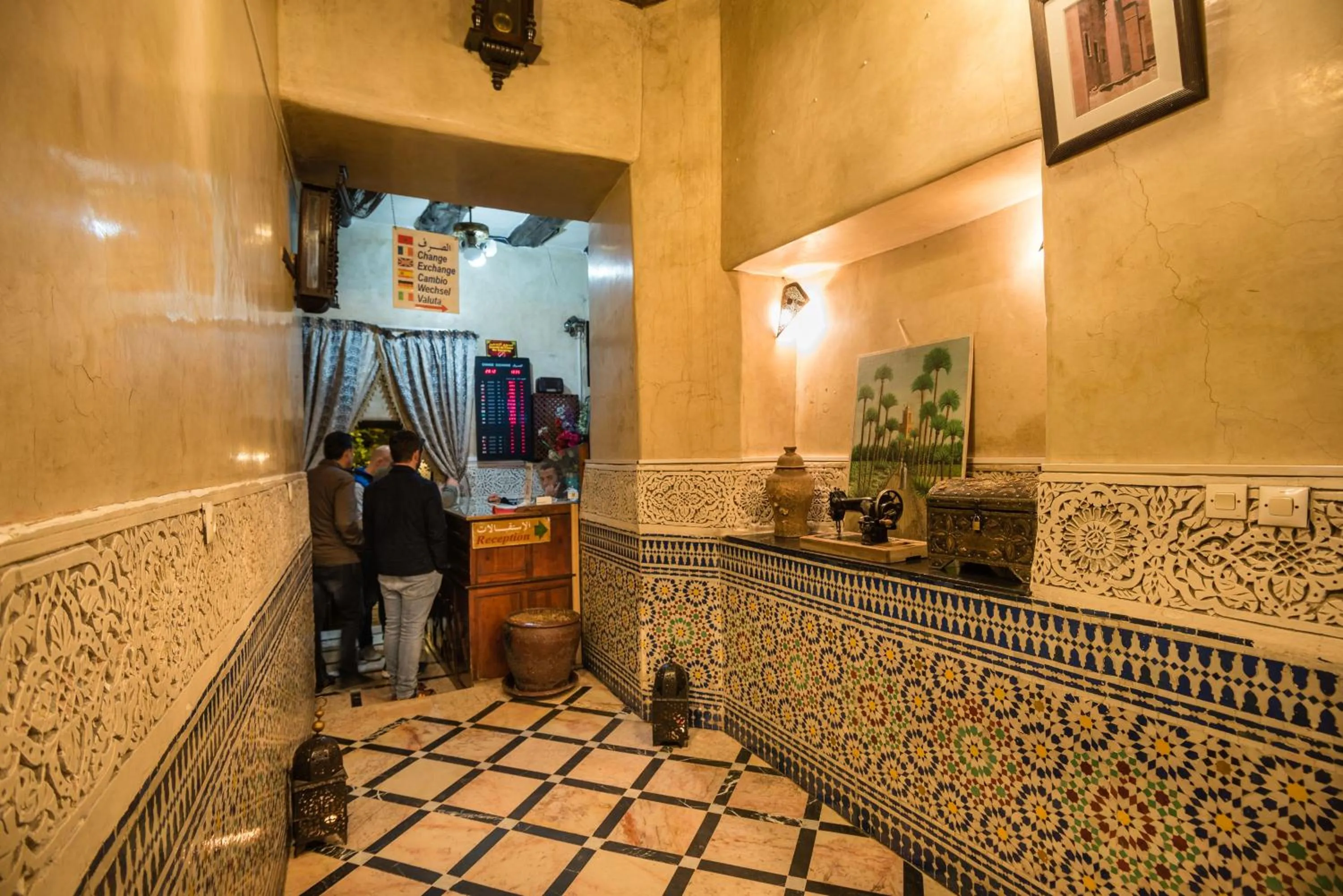 Facade/entrance in Riad Omar
