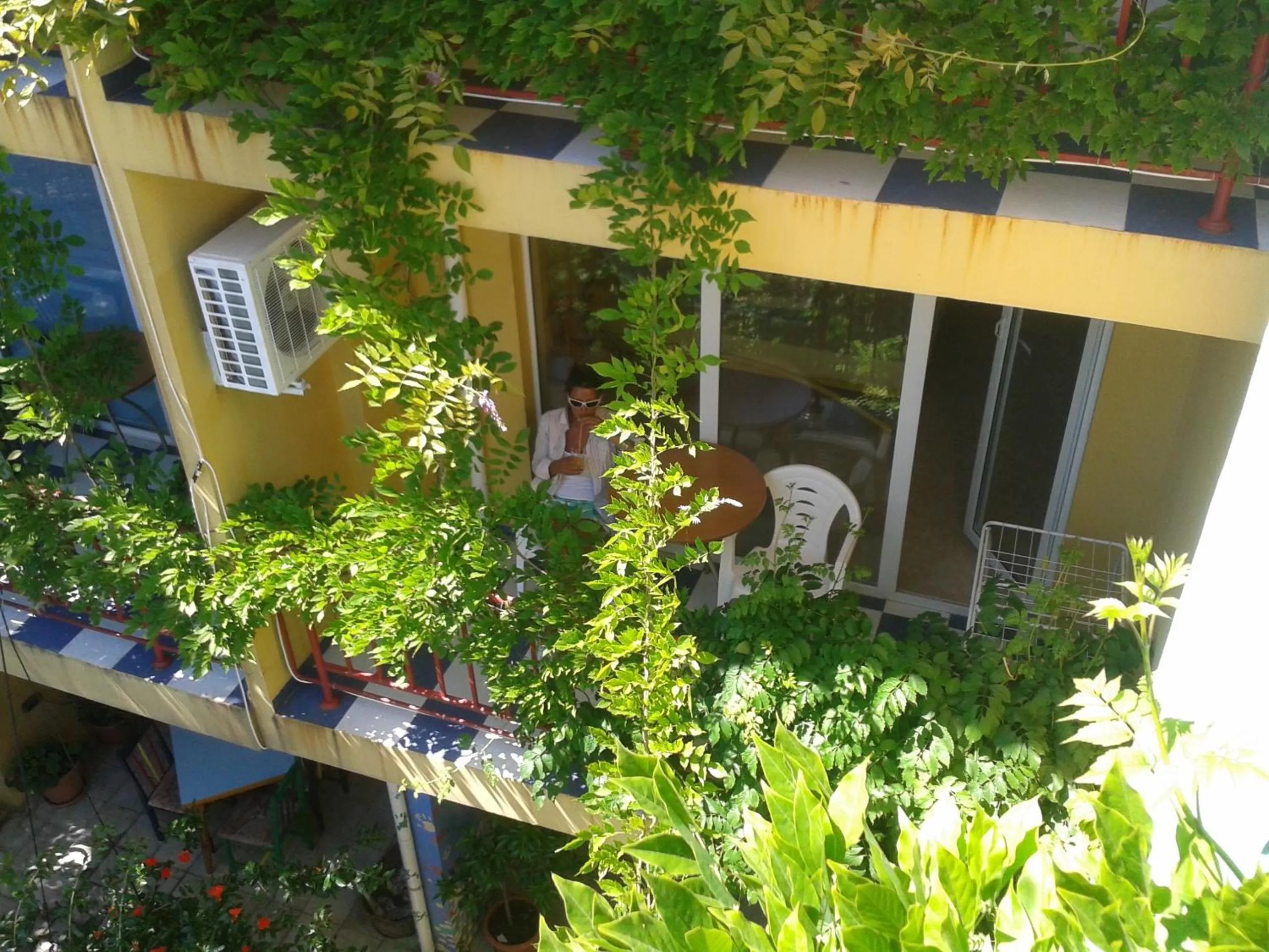 Balcony/Terrace in The Colourful Mansion Hotel