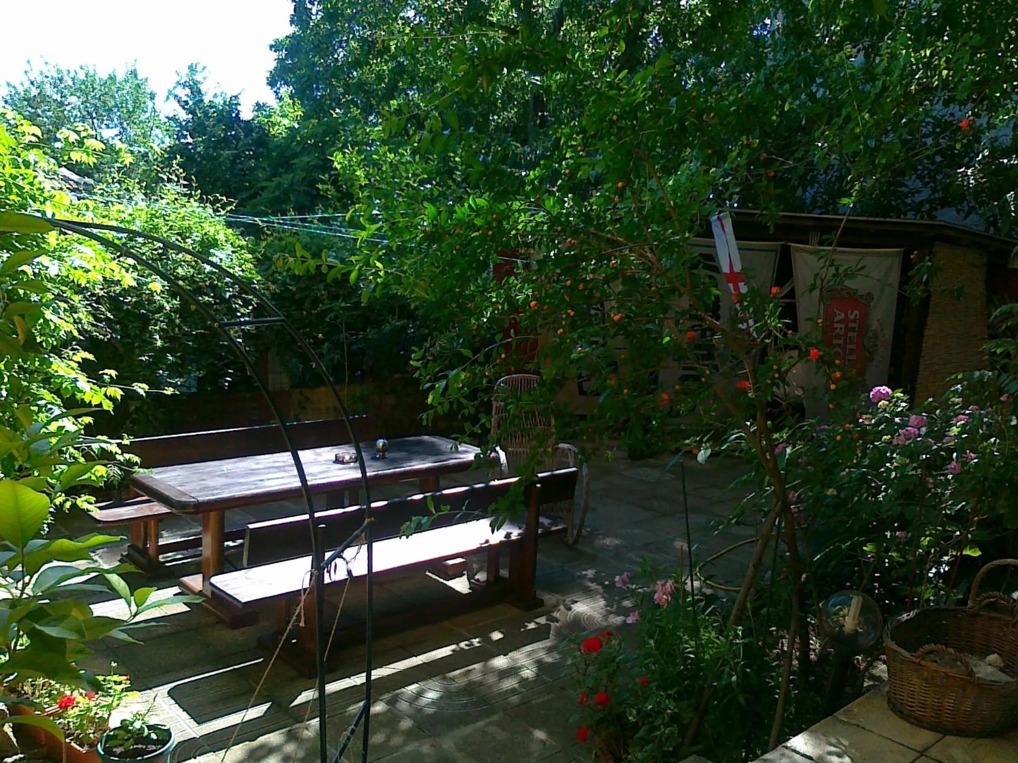 Garden in The Colourful Mansion Hotel