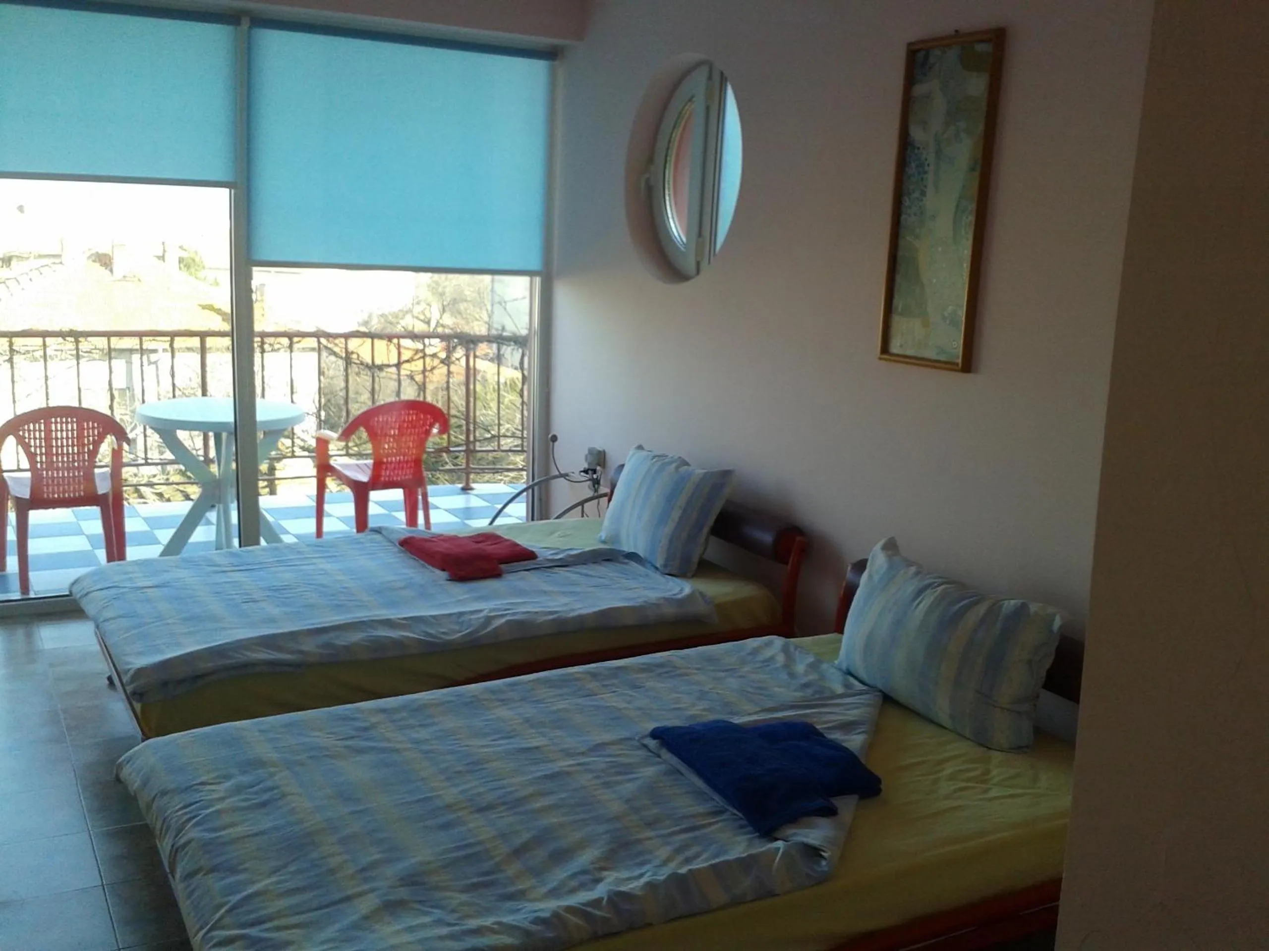 Bed in The Colourful Mansion Hotel