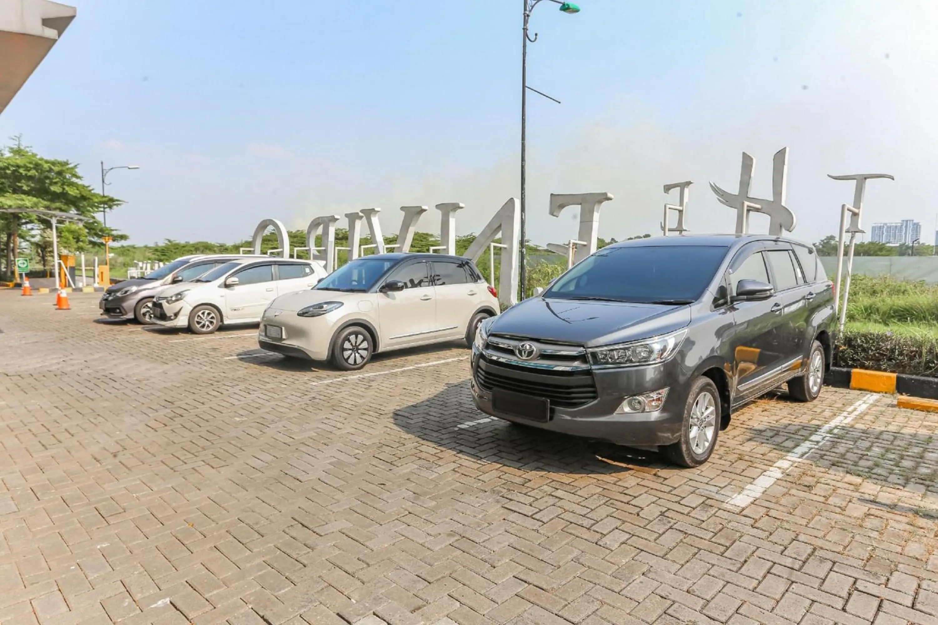 Parking in Collection O Cikarang Near President University Formerly Enviro