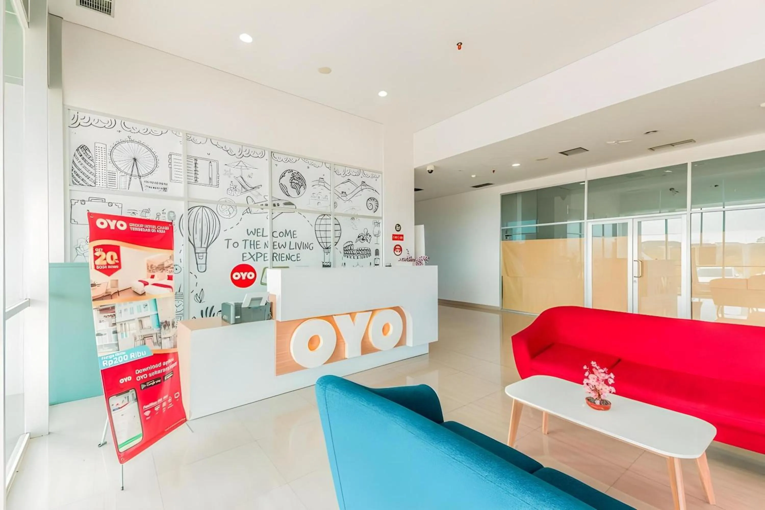 Lobby or reception in Collection O Cikarang Near President University Formerly Enviro