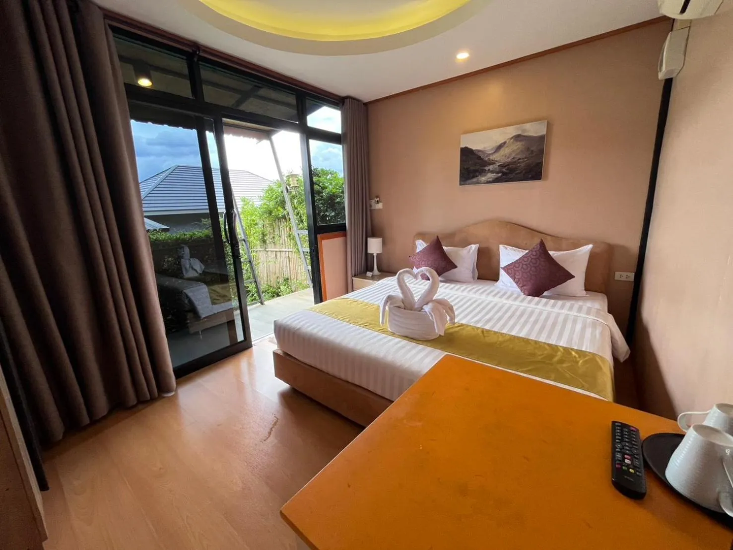 Bed in Marigold Aonang Resort