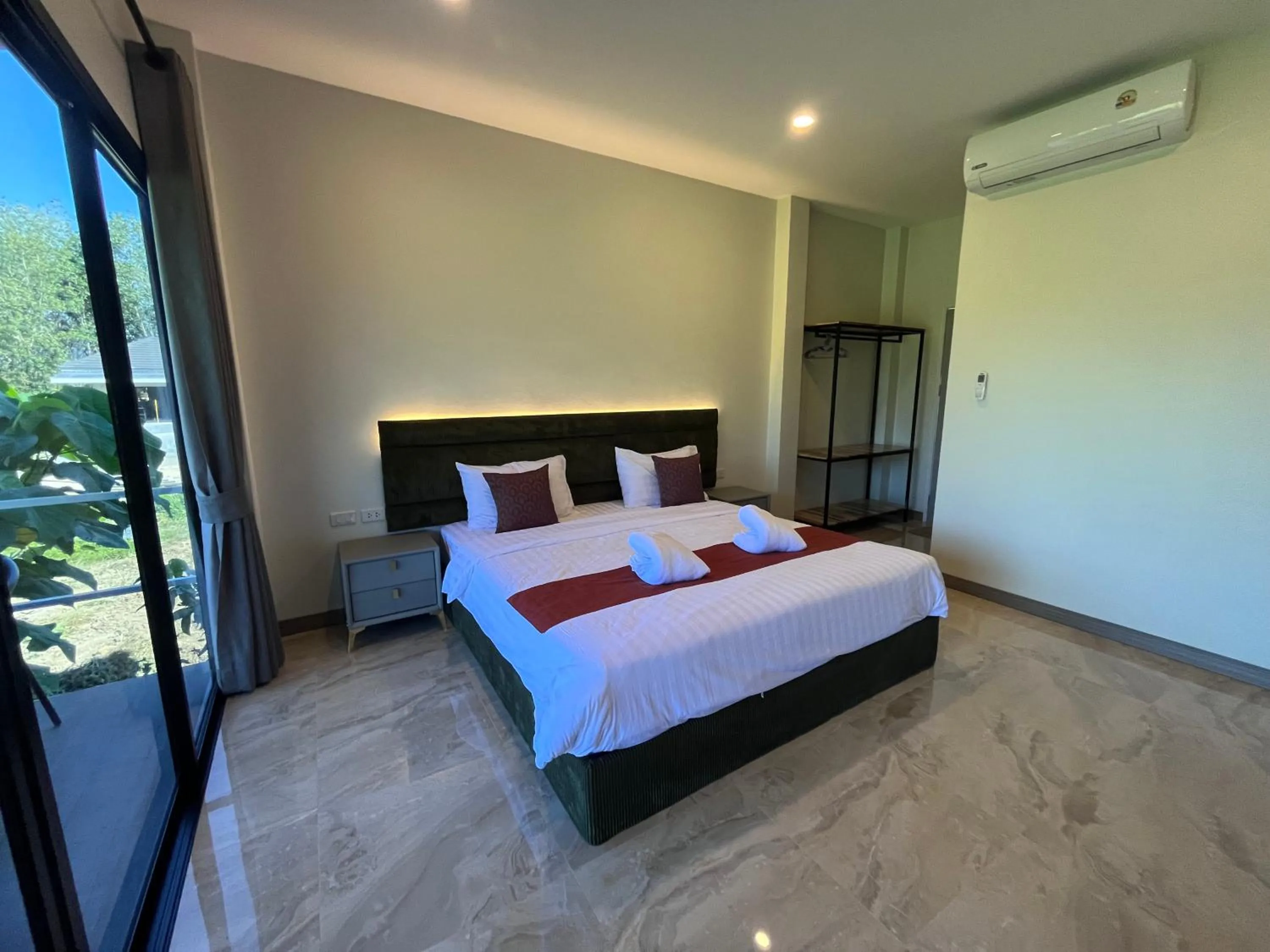 Bed in Marigold Aonang Resort