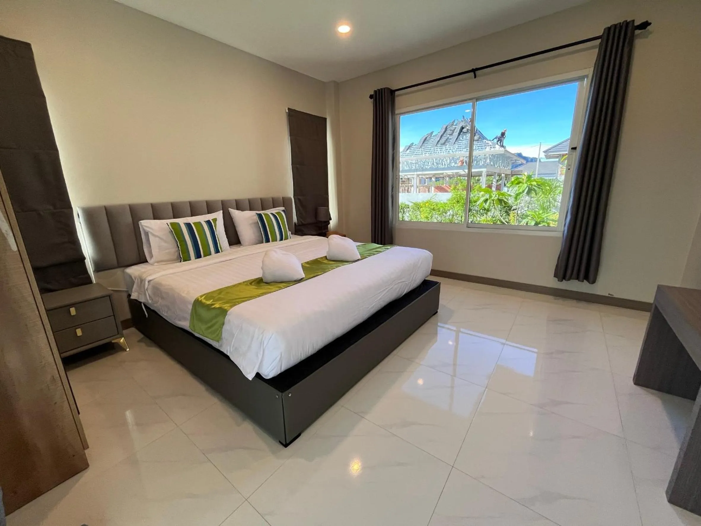 Bed in Marigold Aonang Resort