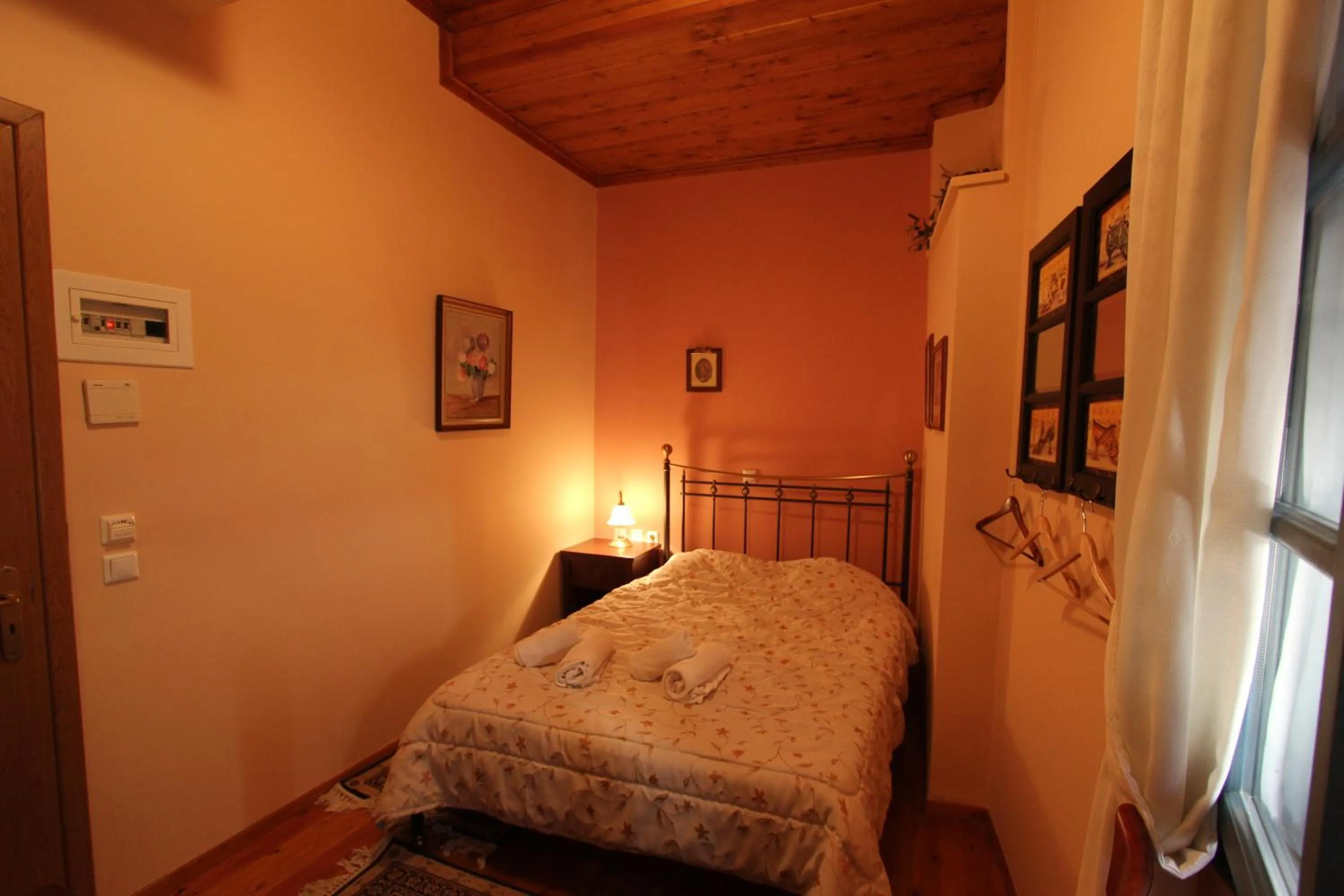 Bed in Polyxenia Hotel