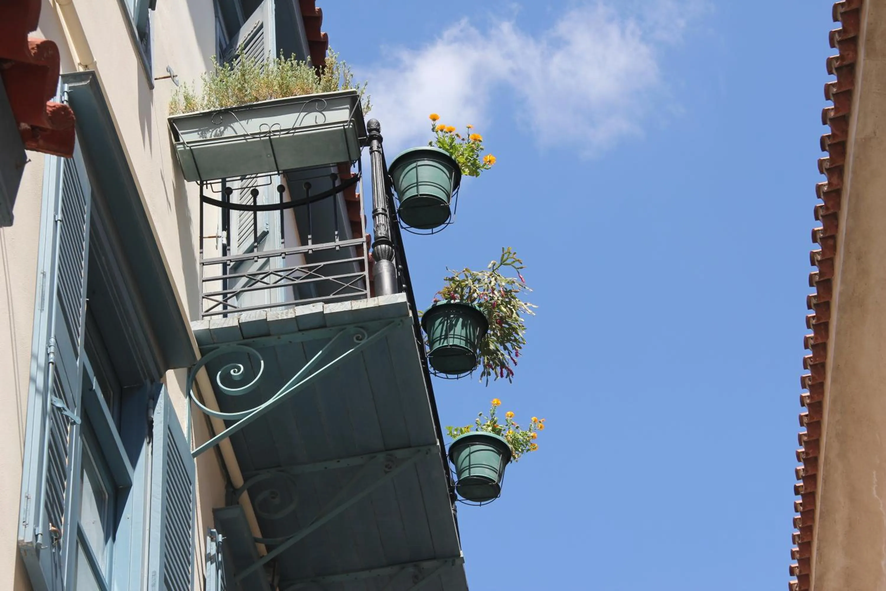 Decorative detail in Polyxenia Hotel