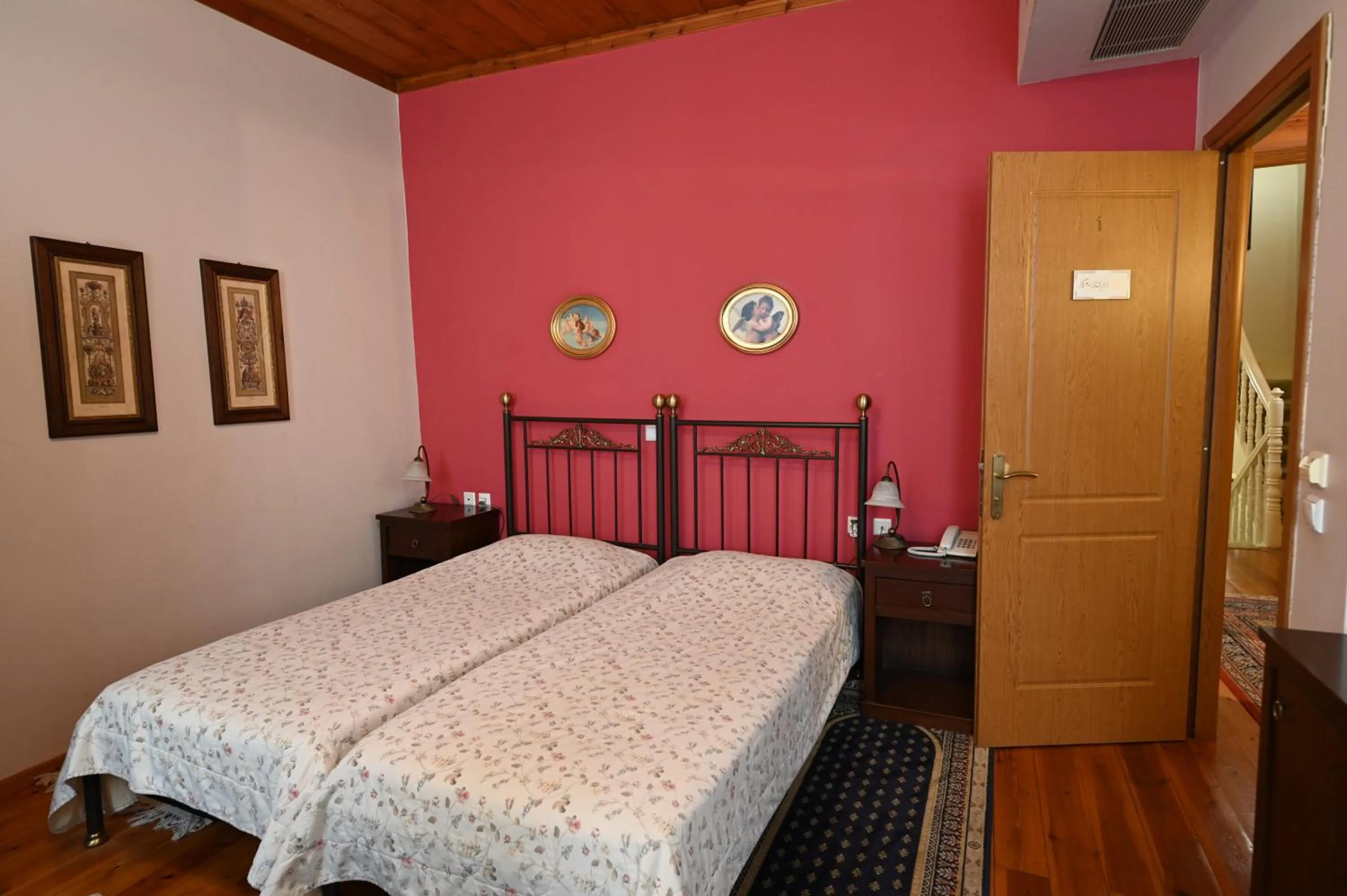 Bed in Polyxenia Hotel