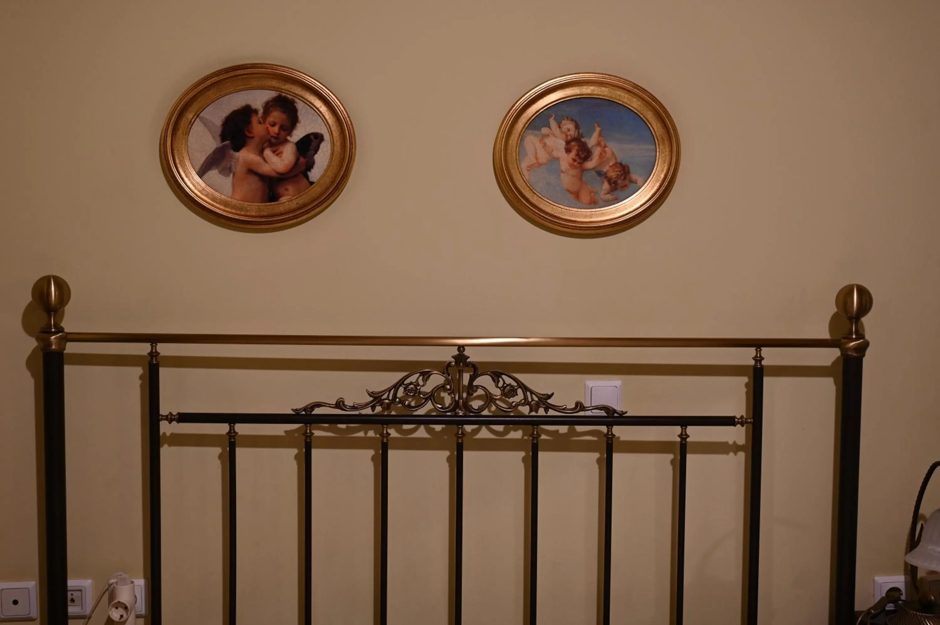 Bed in Polyxenia Hotel