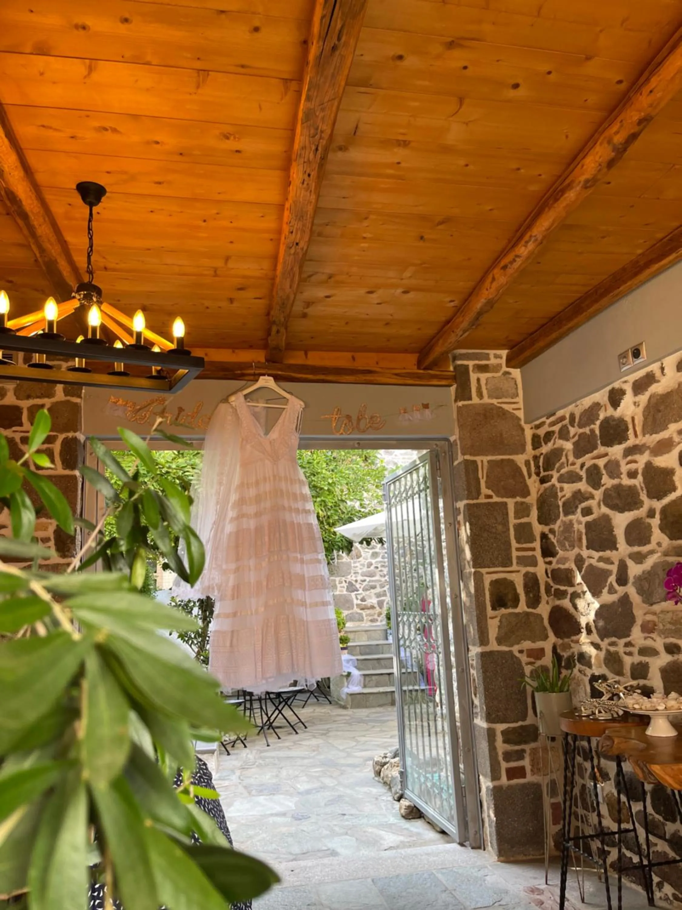 Decorative detail in Arxontiko Hotel