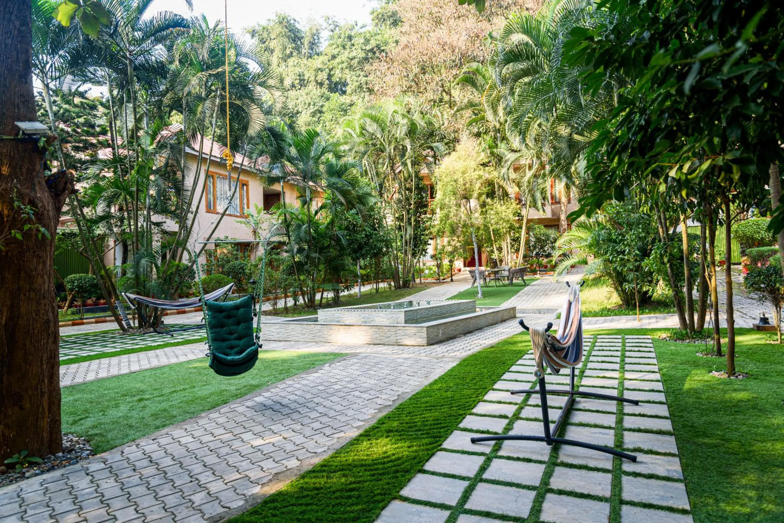 Garden in The Greenwood Resort, Guwahati