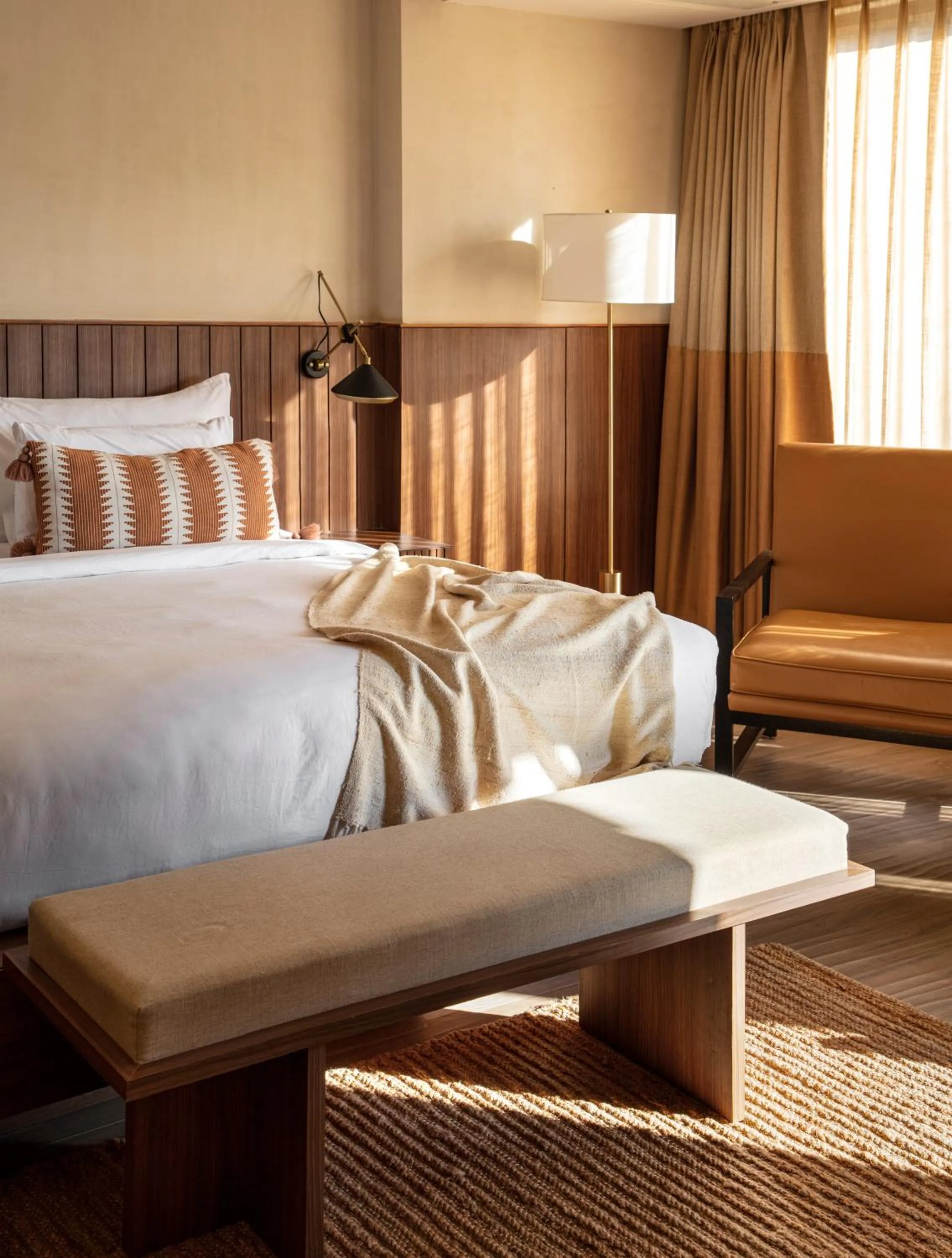 Bed in The Greenwood Resort, Guwahati