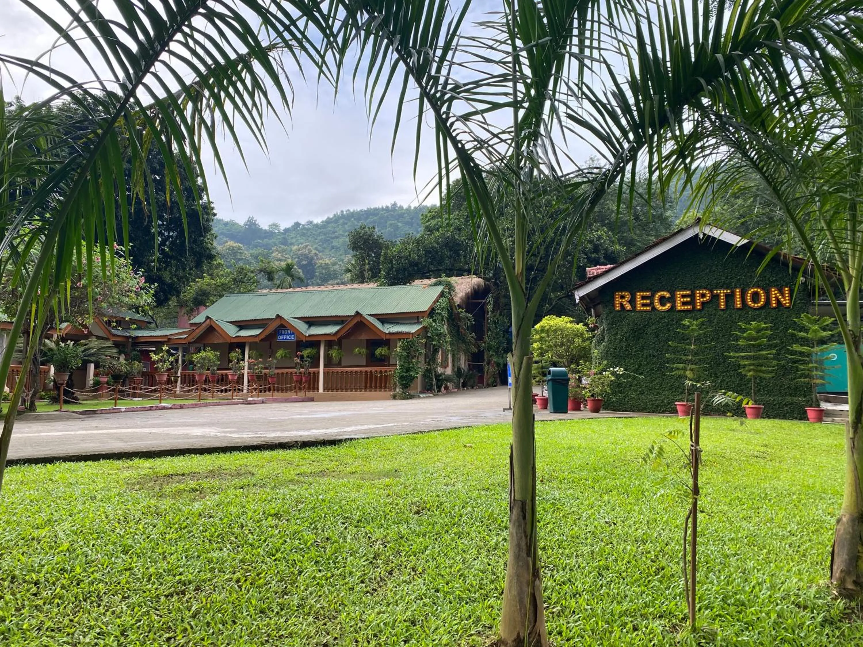 Facade/entrance in The Greenwood Resort, Guwahati