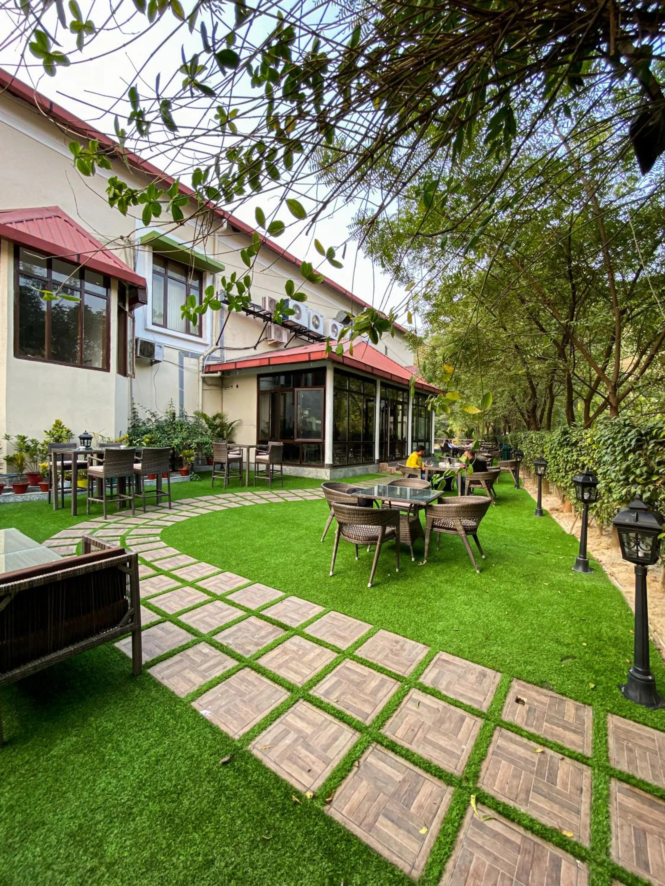 Garden in The Greenwood Resort, Guwahati