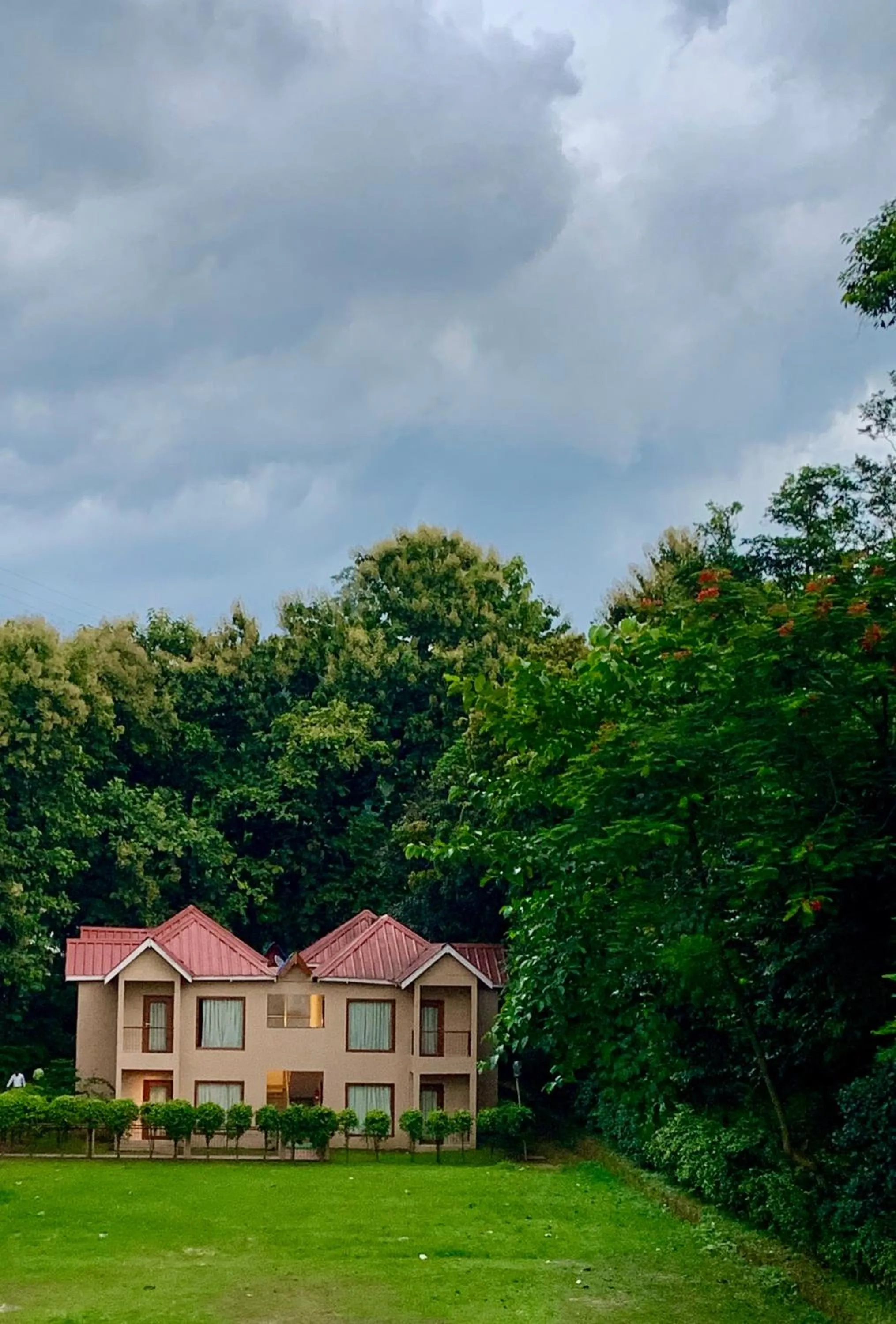 Bird's eye view in The Greenwood Resort, Guwahati
