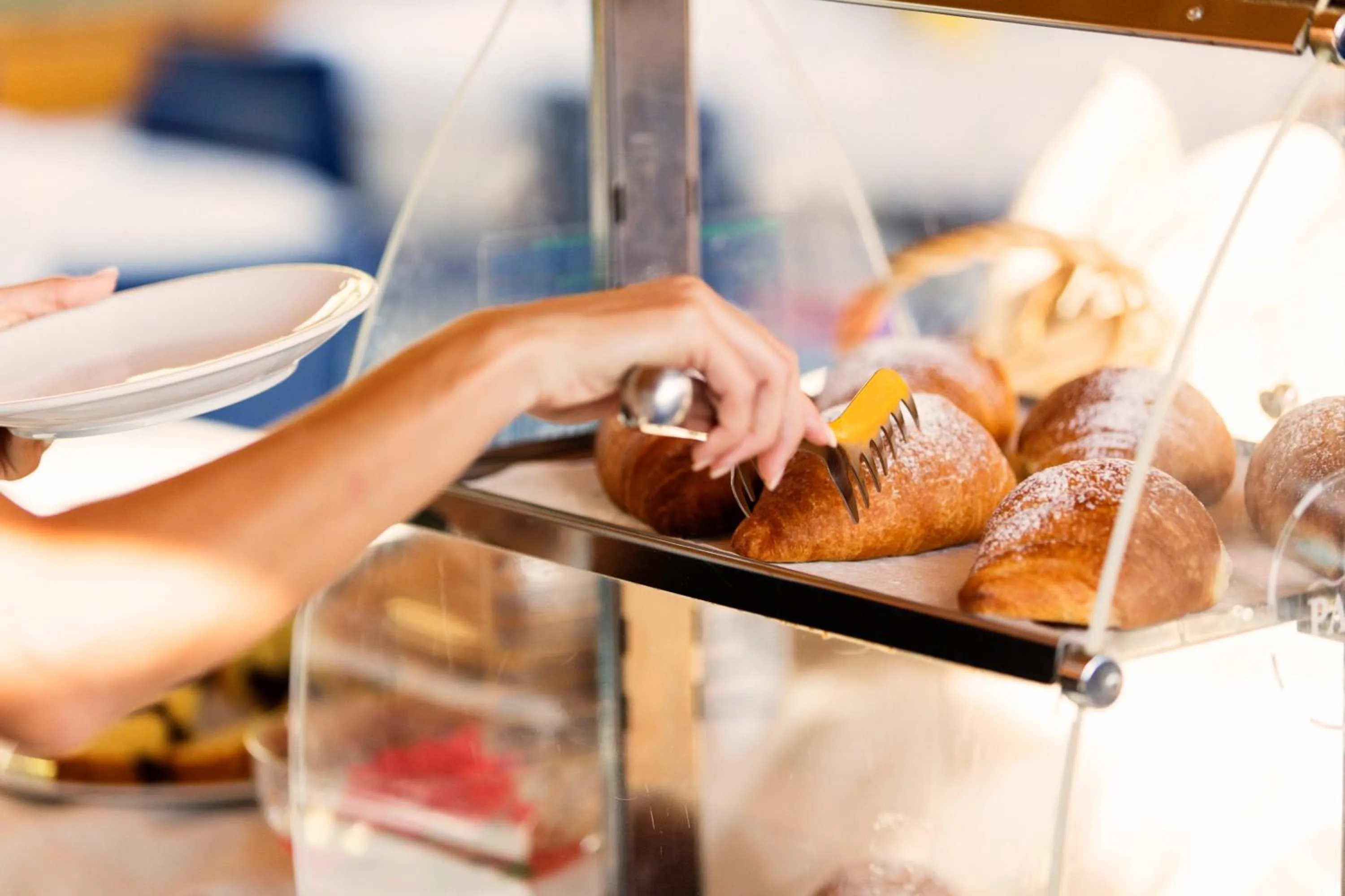 Breakfast in African Beach Hotel-Residence