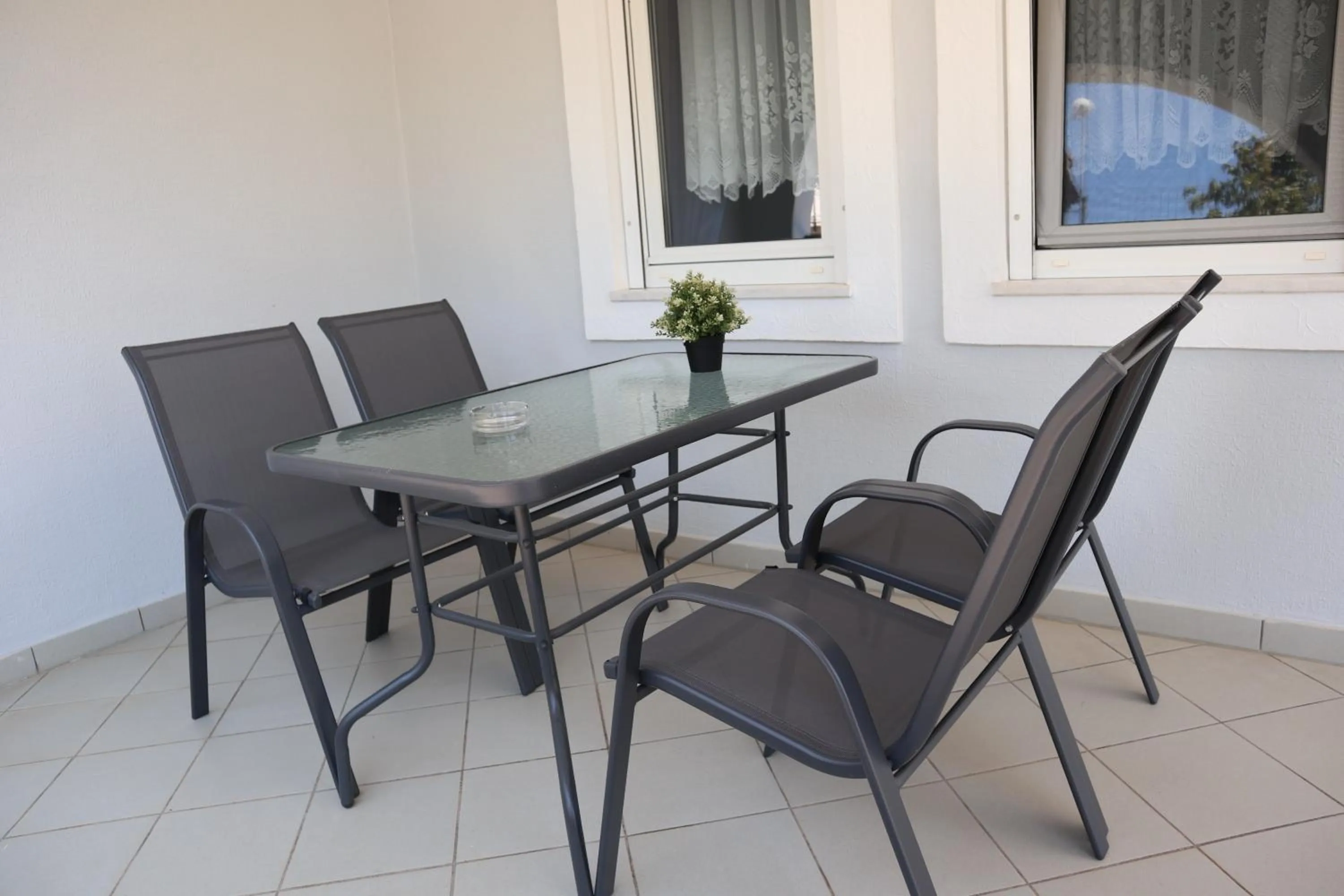 Balcony/Terrace in Delphin Rooms Sivota