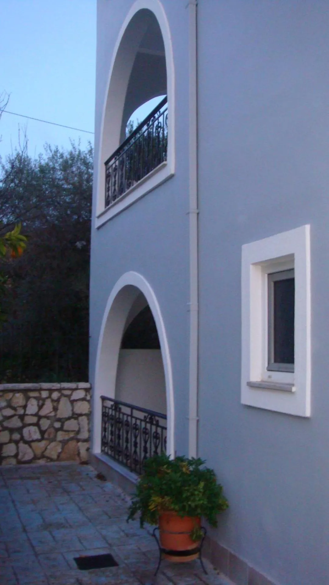 Property building in Delphin Rooms Sivota