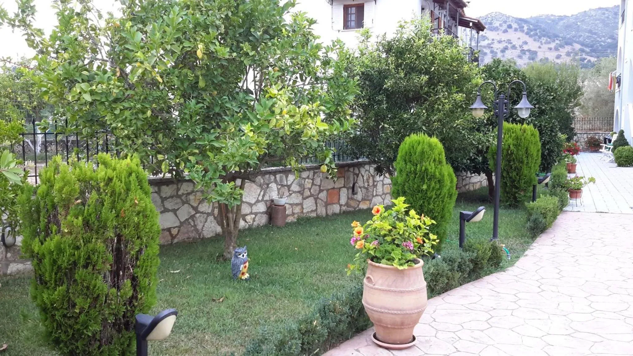 Garden in Delphin Rooms Sivota