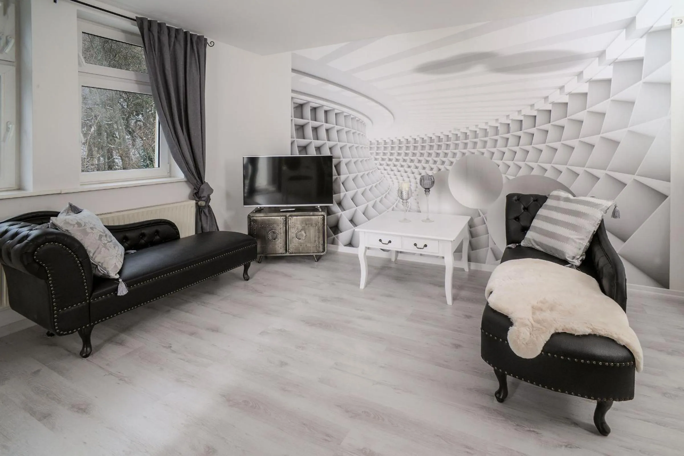 Seating area in Designpension Traumschloss Hotel Garni