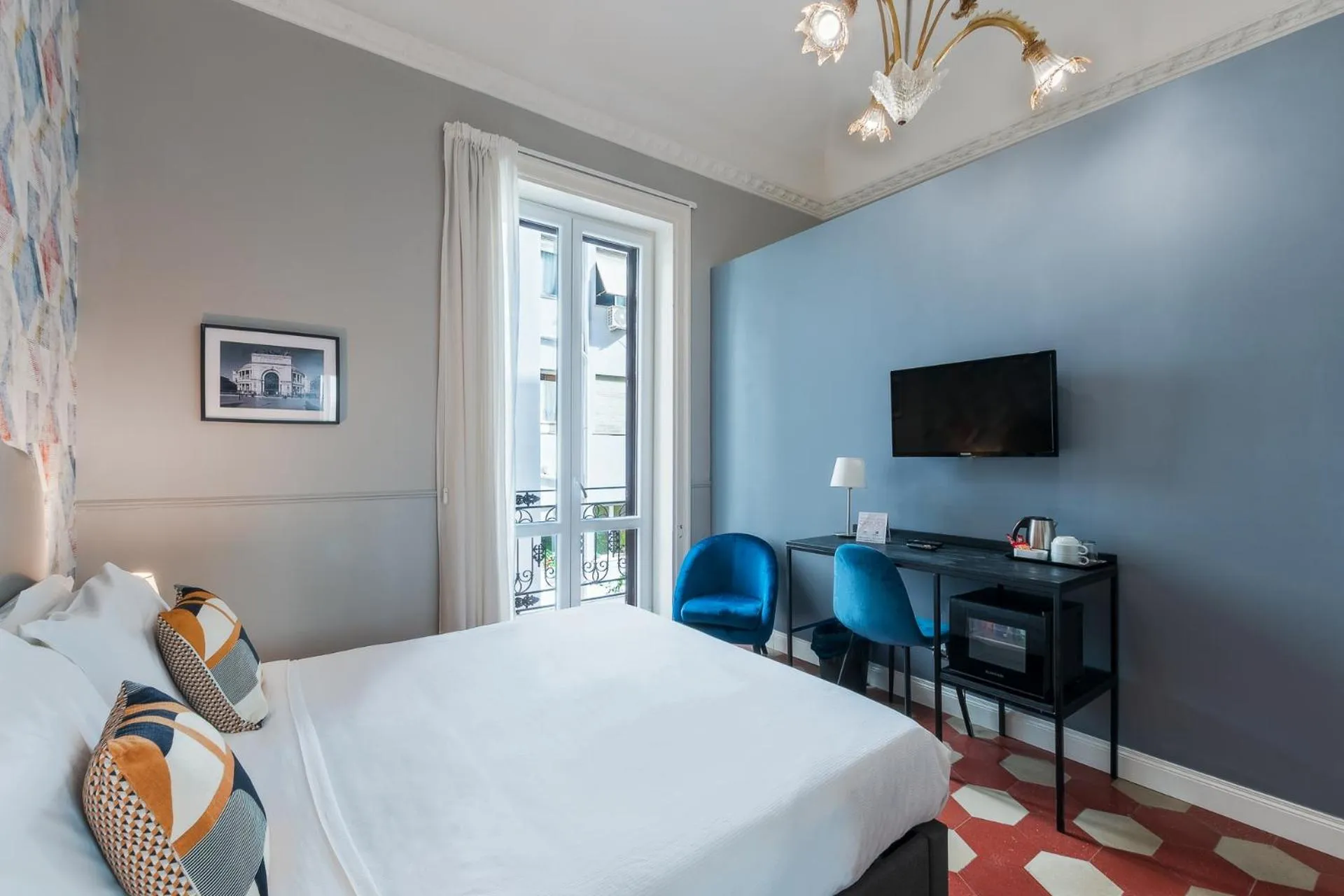 TV and multimedia, Bed in casa mo room and suite