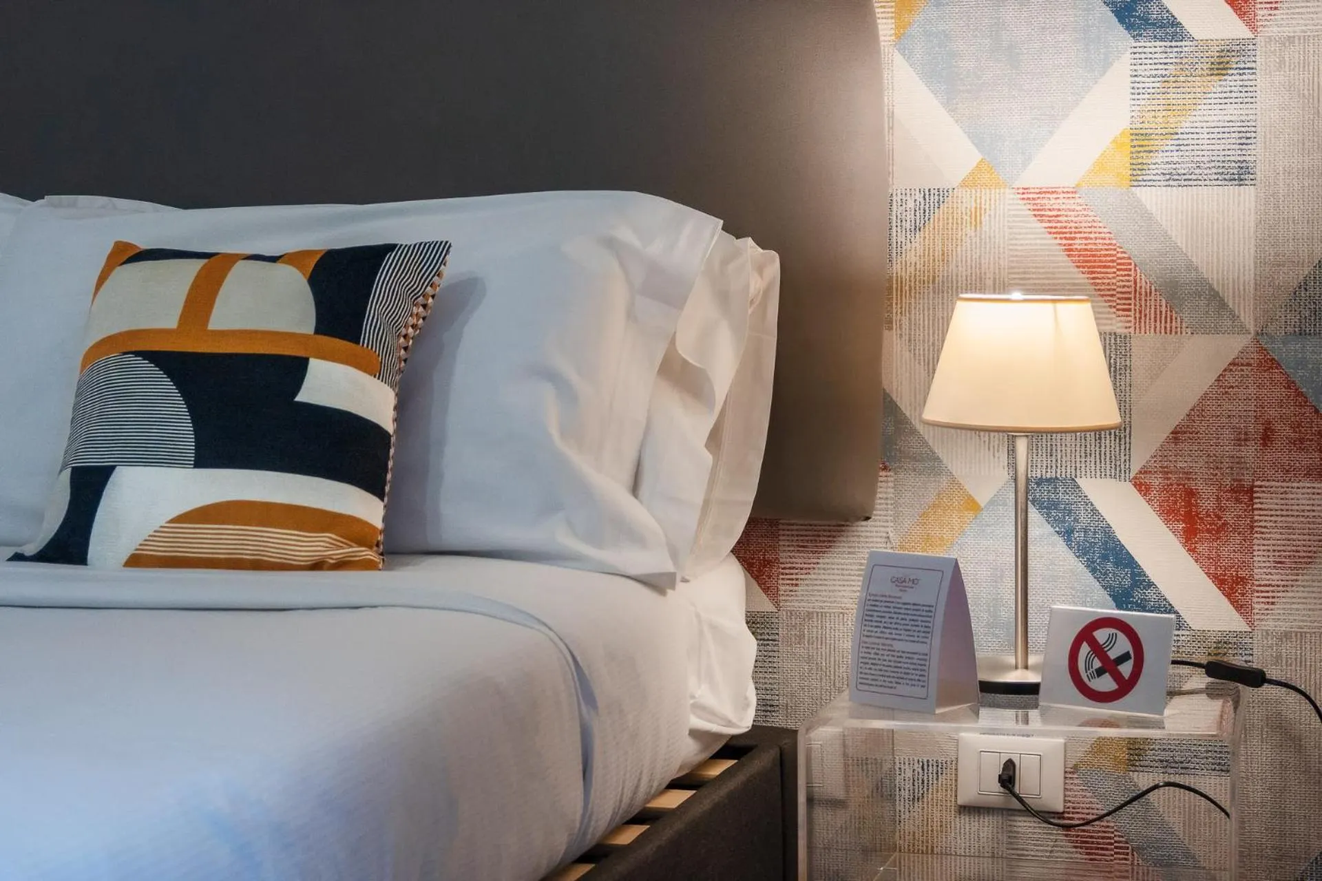 Bed in casa mo room and suite