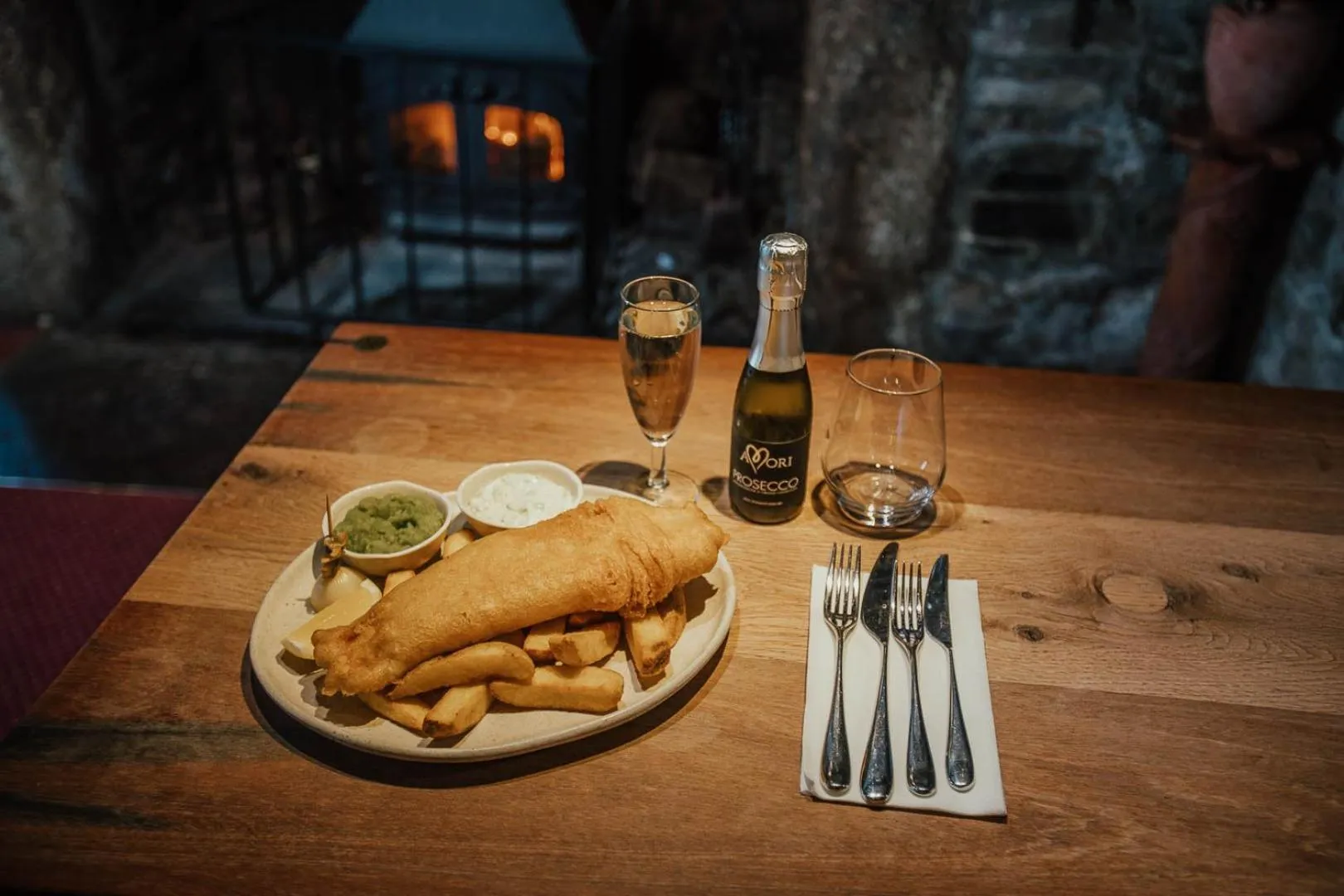 Food and drinks in Bearslake Inn