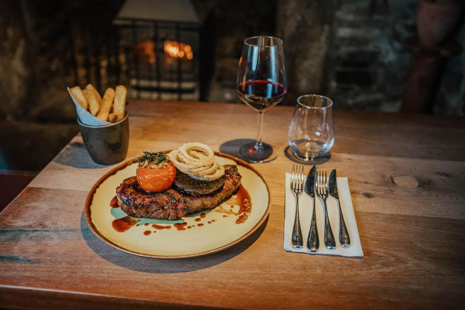 Food and drinks in Bearslake Inn