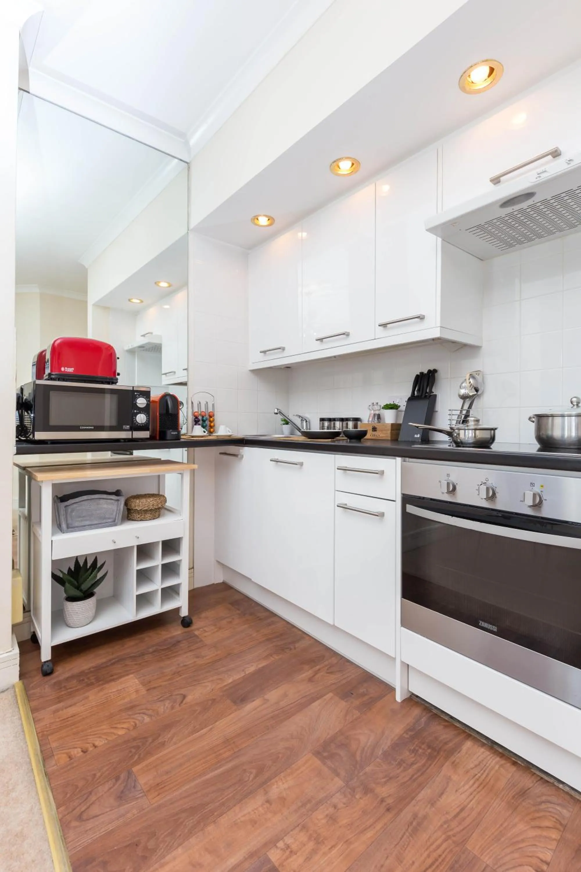 kitchen in Park Lane Apartments - Clarges Street