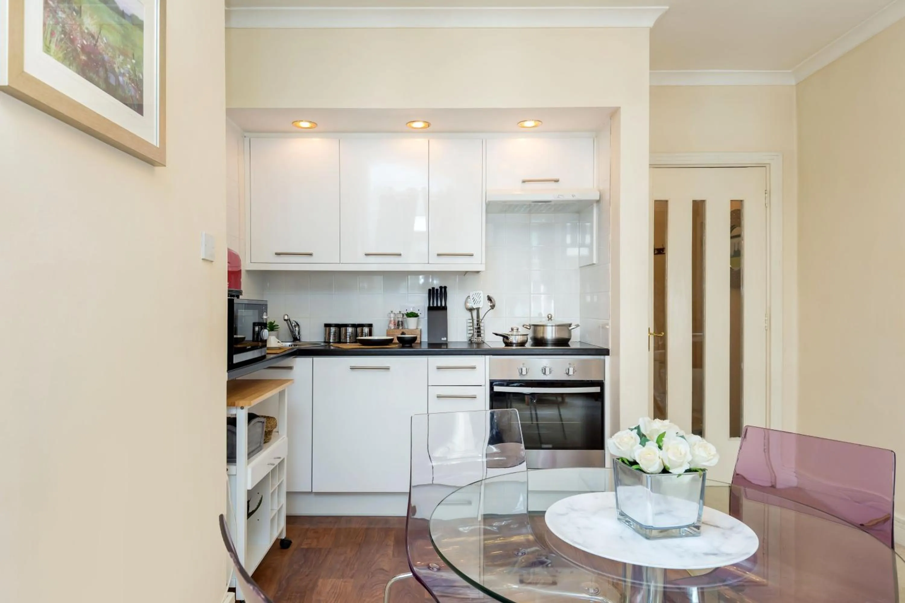 kitchen in Park Lane Apartments - Clarges Street
