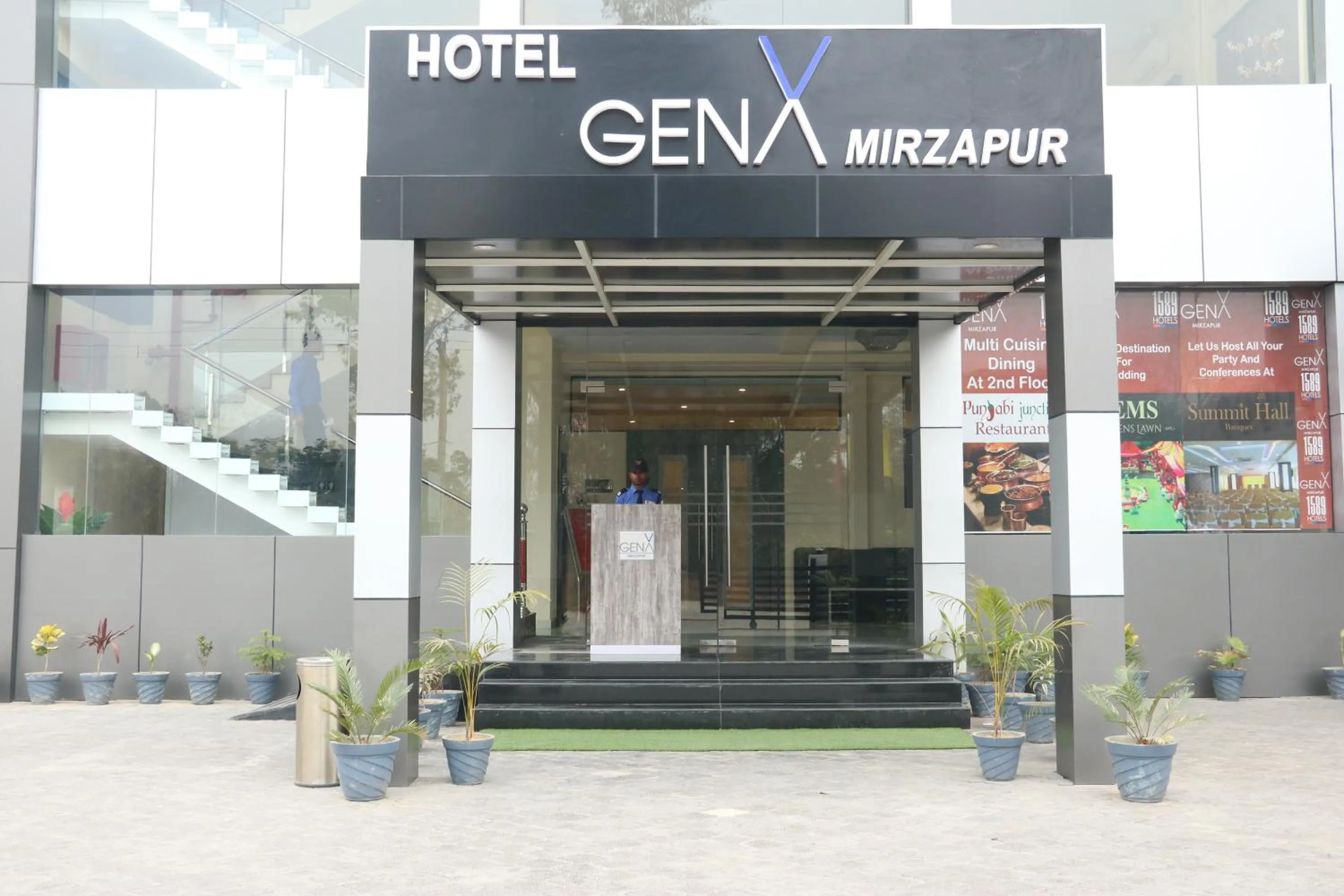 Facade/entrance in GenX Mirzapur