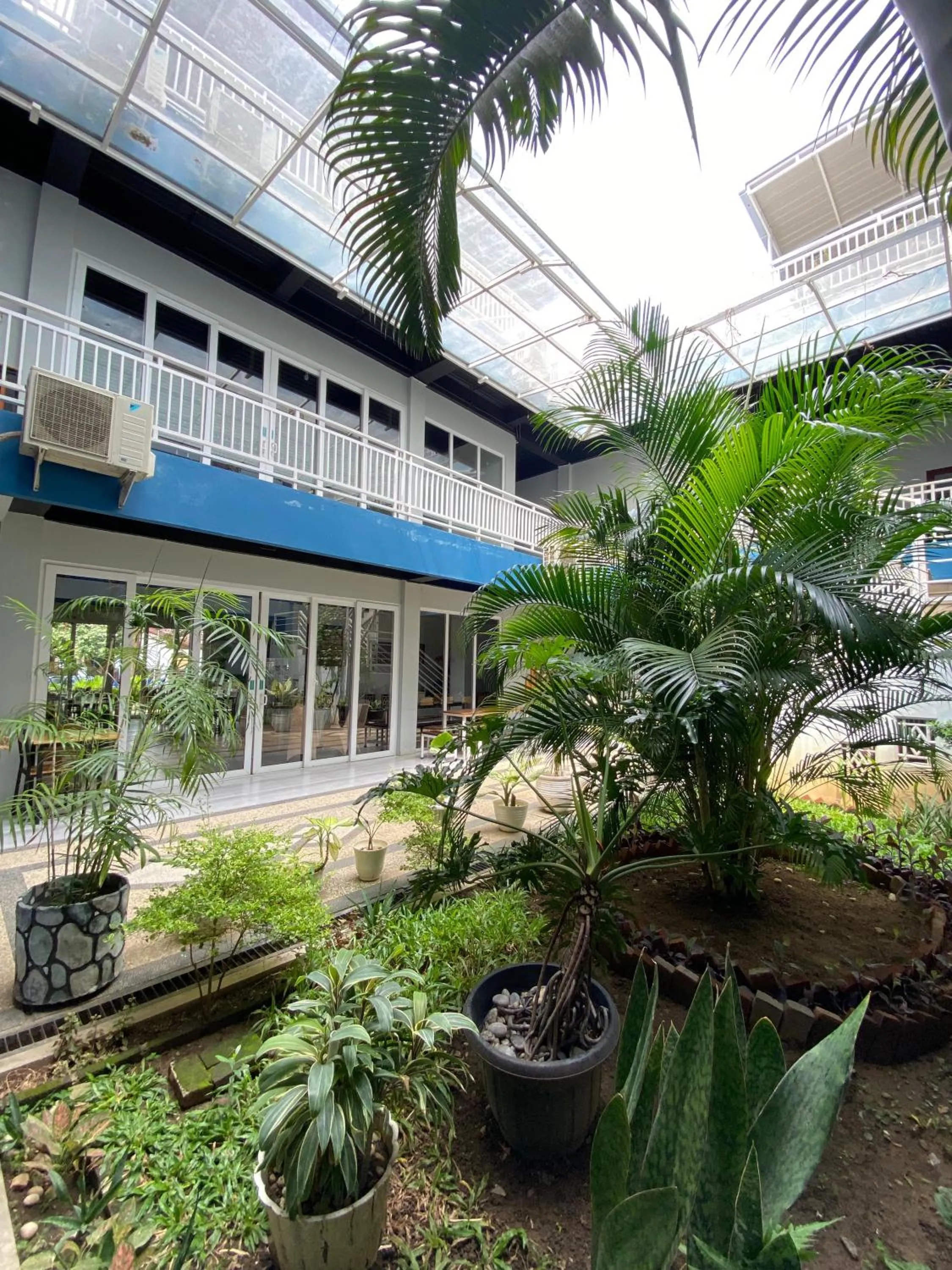 Garden view in Grand Mahoni Hotel