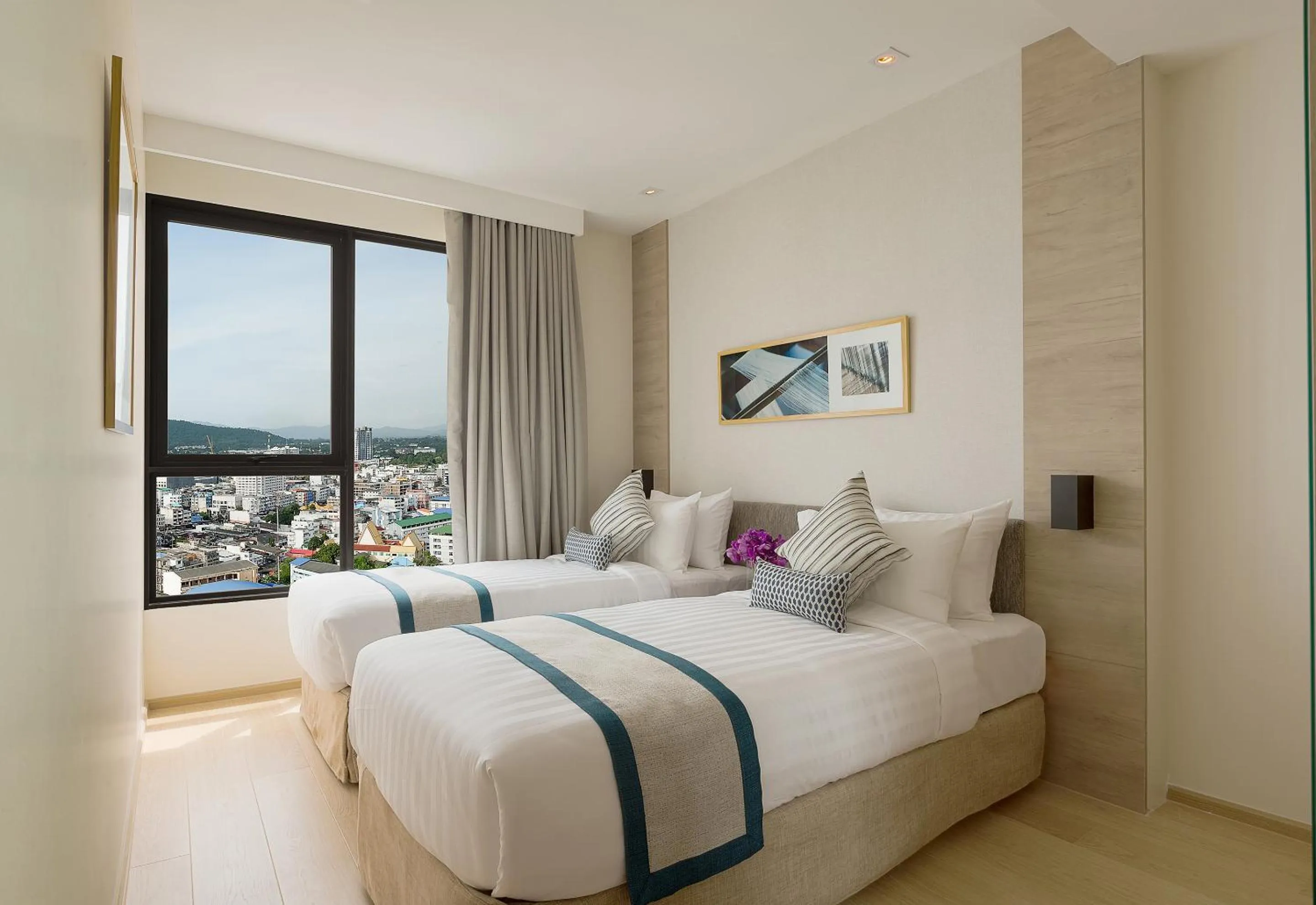 Bedroom, Bed in Somerset Harbourview Sri Racha