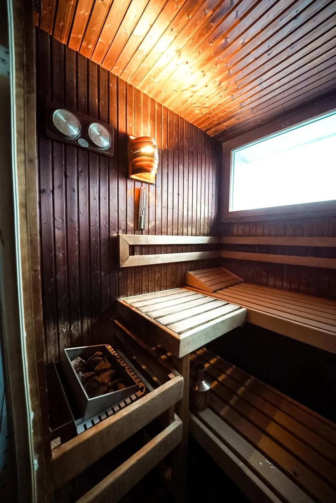 Sauna in Hirschen Guesthouse - Village Hotel