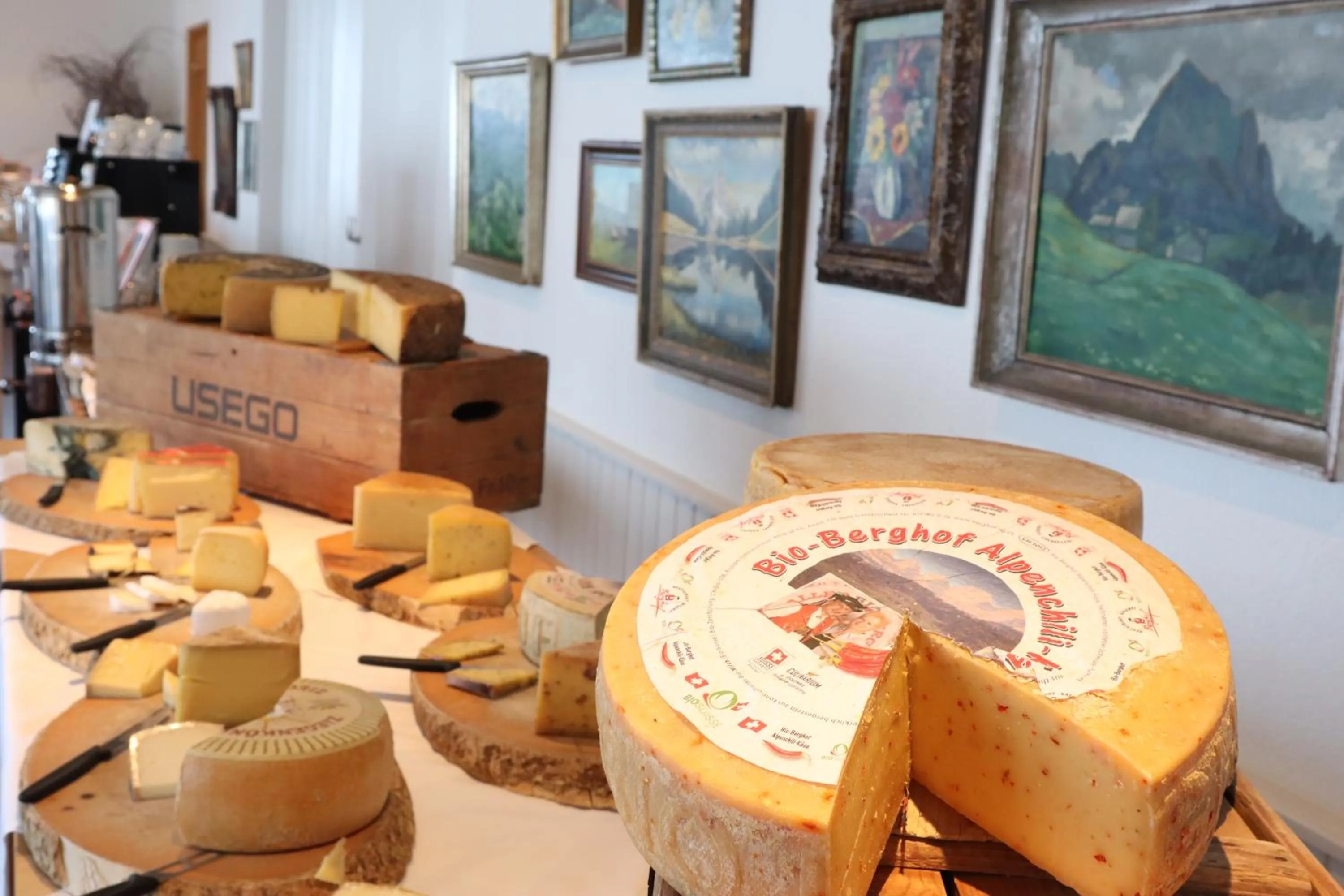 Buffet breakfast in Hirschen Guesthouse - Village Hotel